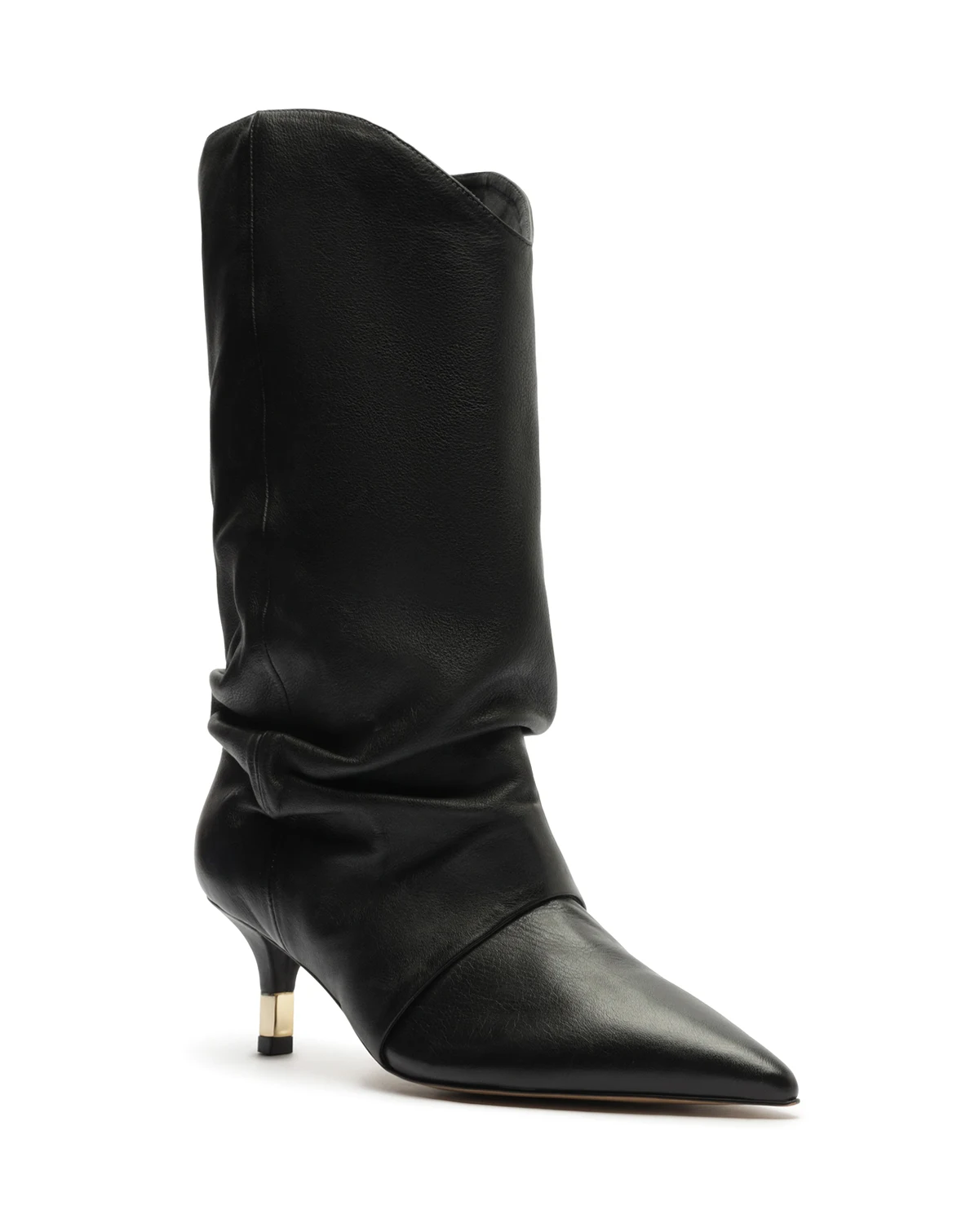 Women's Sabrina Slouchy Low Stiletto Booties