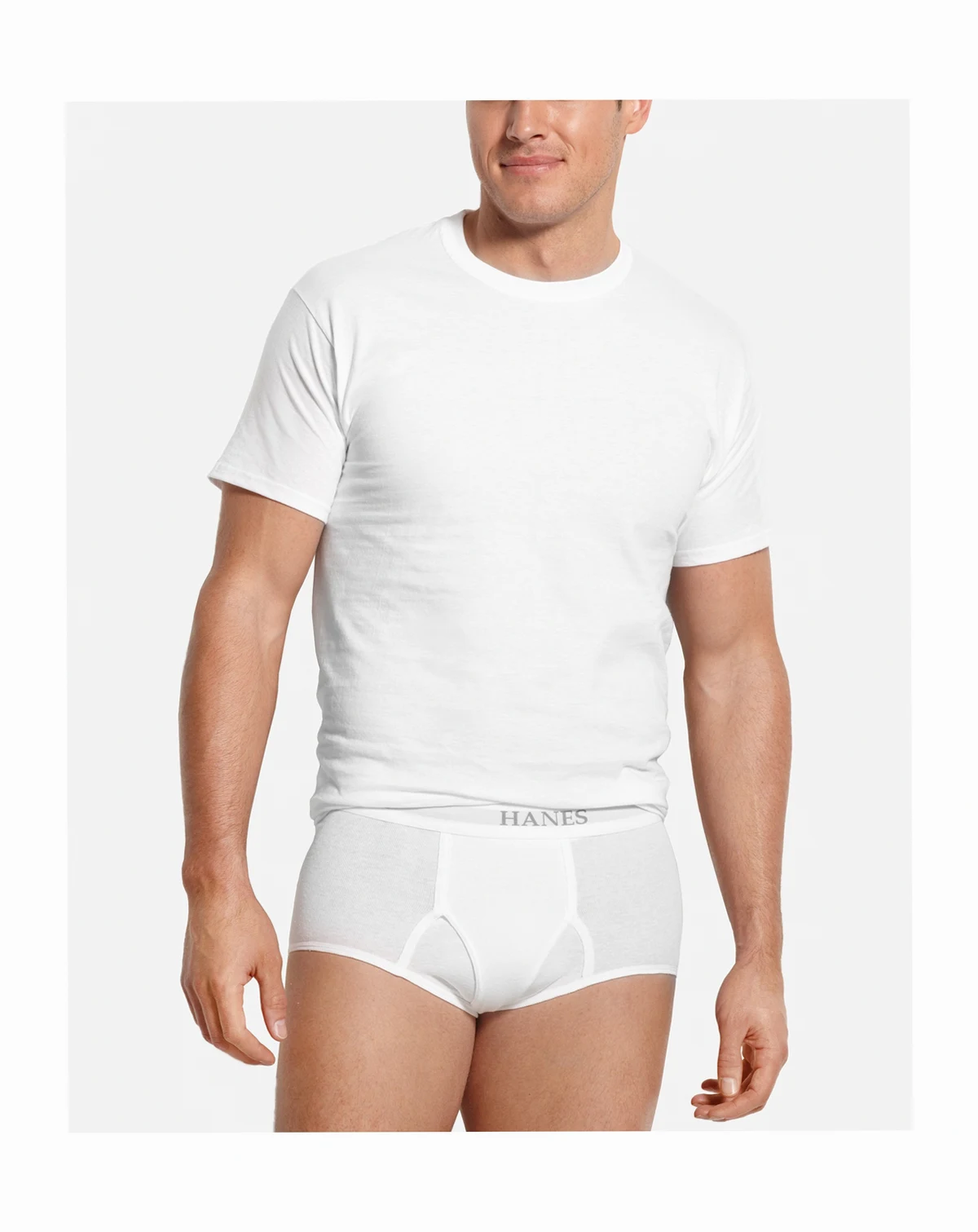Men's Big & Tall 4-Pk. Cotton Crew-Neck Undershirts