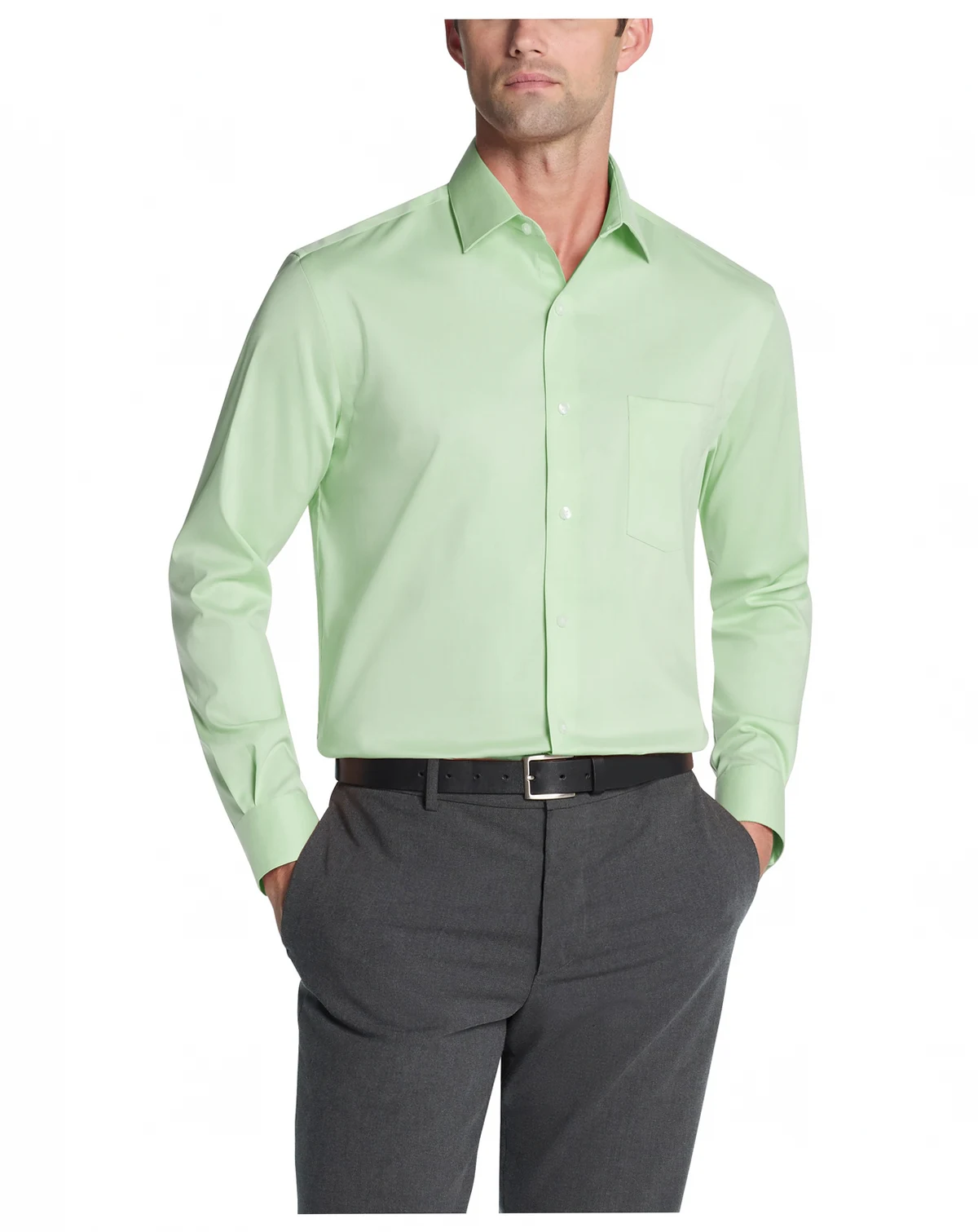 Men's Stretch Regular-Fit Dress Shirt