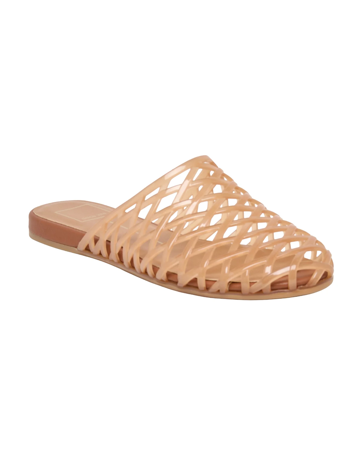 Women's Ginna Caged Slip-On Jelly Mule Flats