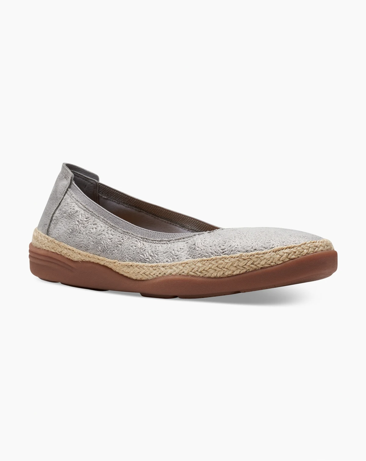 Women's Elaina Rae Textured Jute-Trim Flats