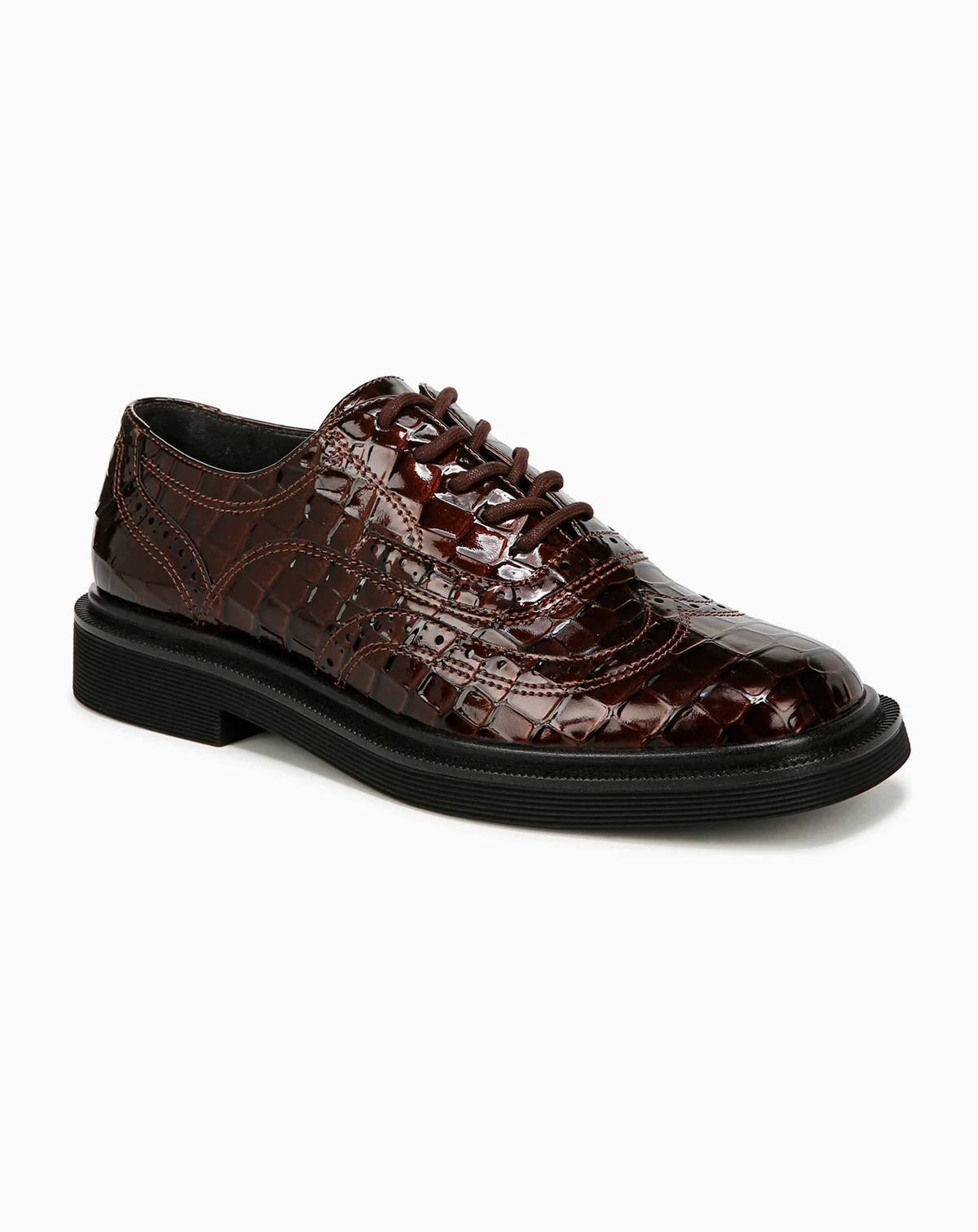 Women's Audrey Square Toe Lace Up Oxfords