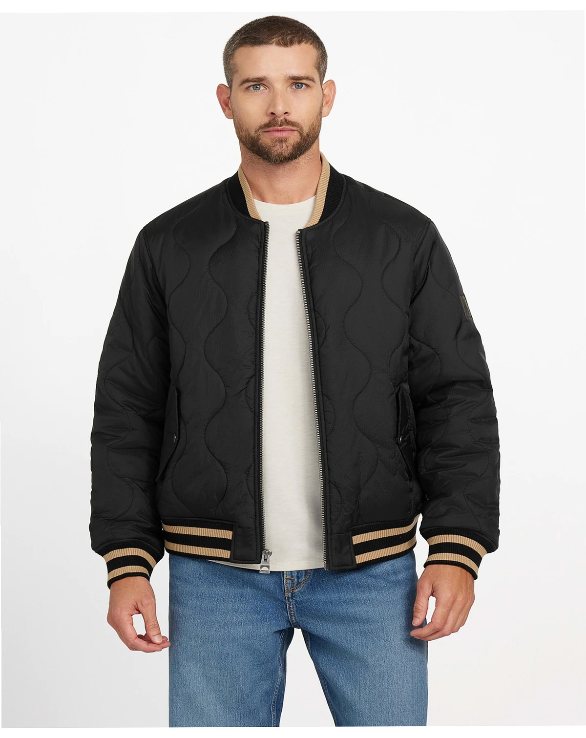 Men's Alameda Ripstop Long-Sleeve Bomber Jacket