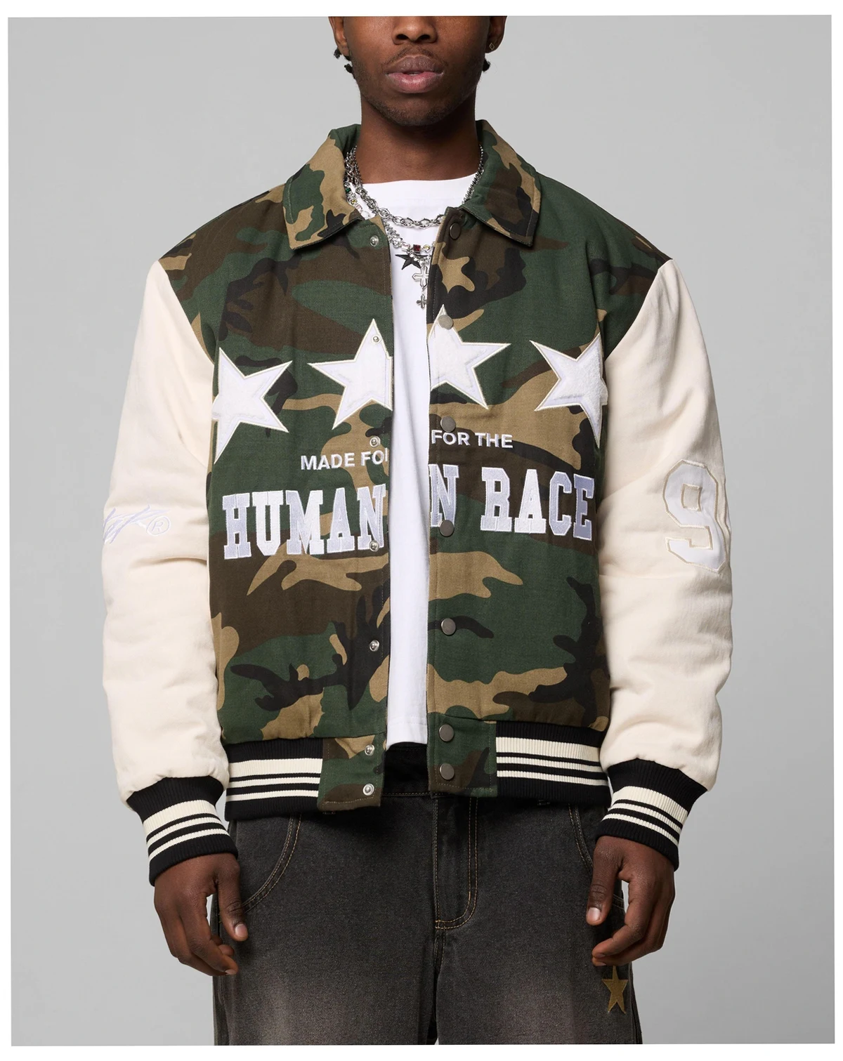 Men's Star Child Varsity Jacket