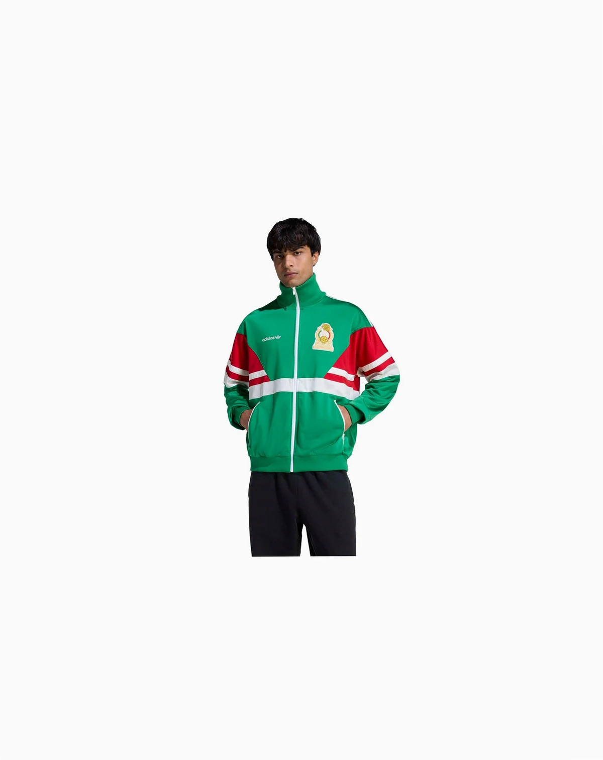 Men's Green Mexico National Team 1986 Bringback Full-Zip Track Jacket