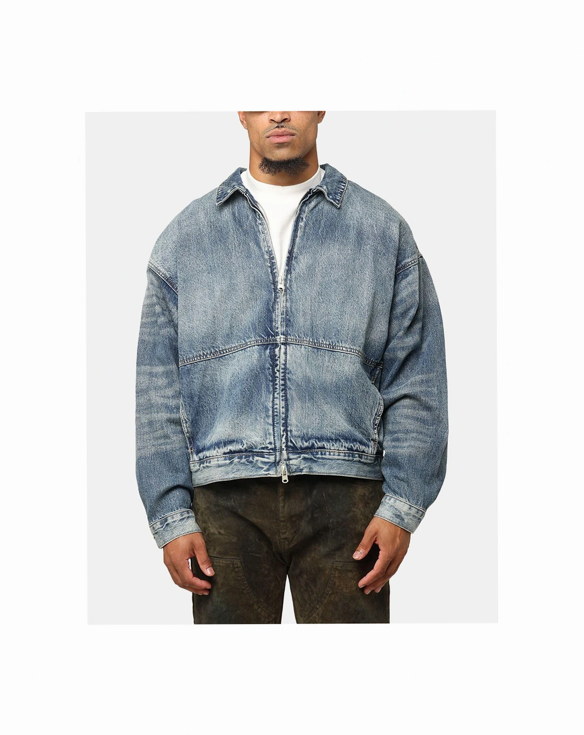 Men's Denim Choir Coat