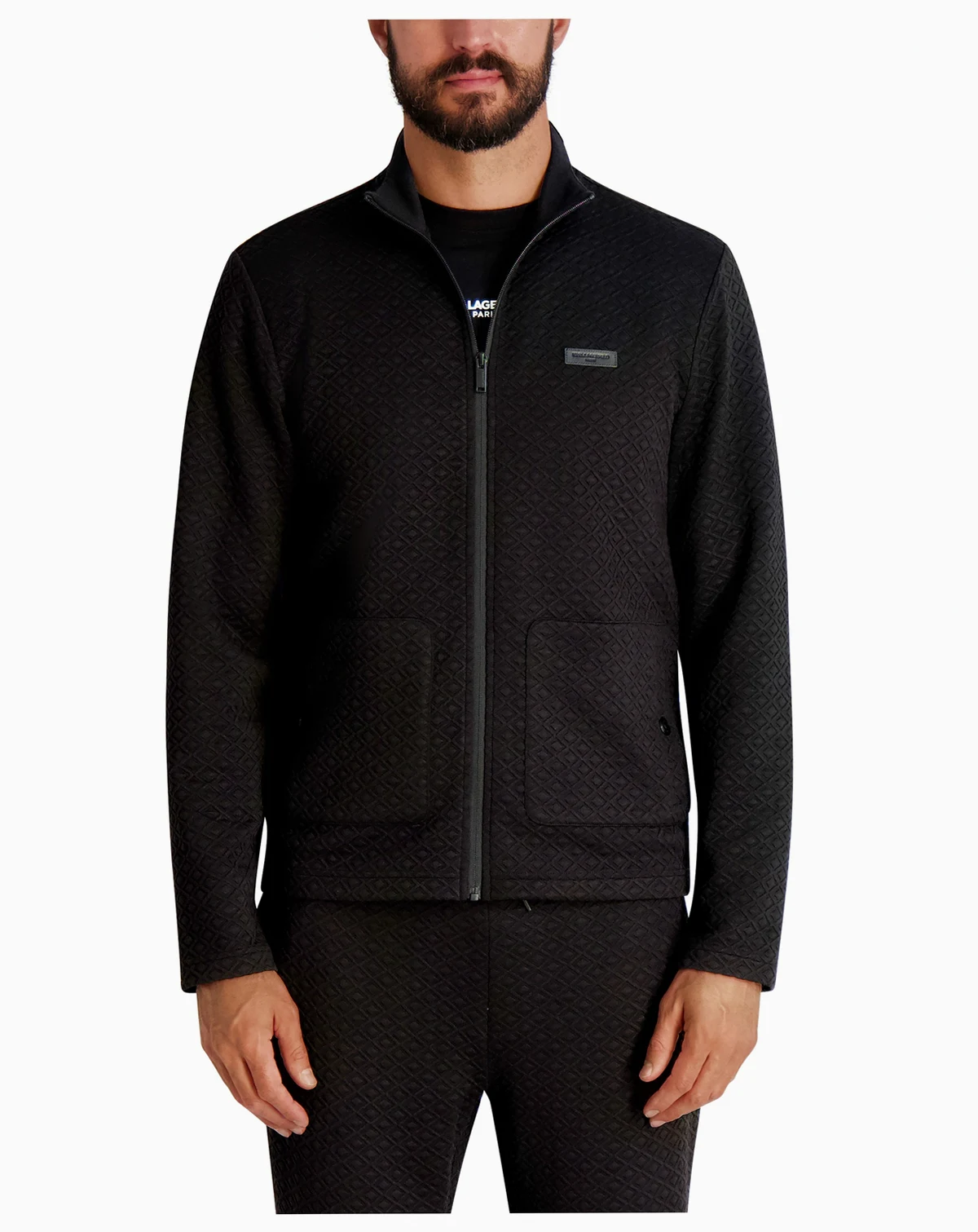 Men's Quilted Long Sleeves Jacket