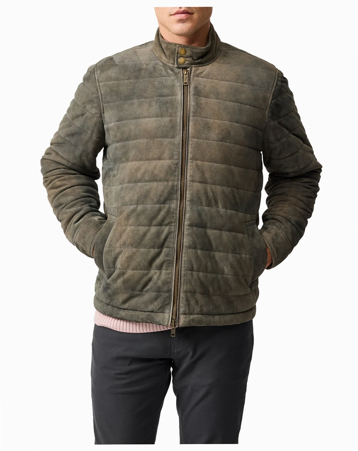 Men's Long Island Leather Jacket