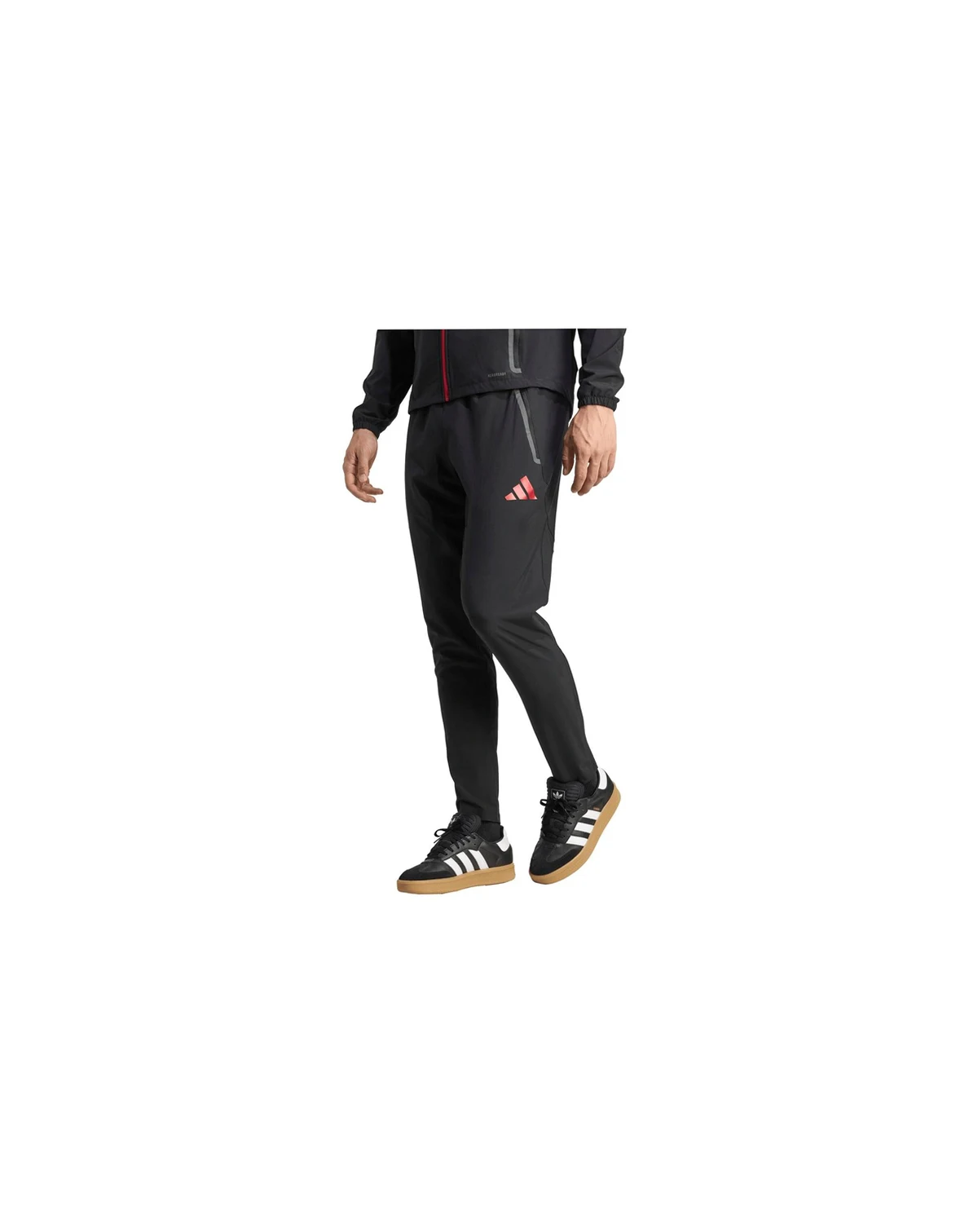 Men's Black Liverpool 2025/26 Tiro Vis Tech Travel Pants