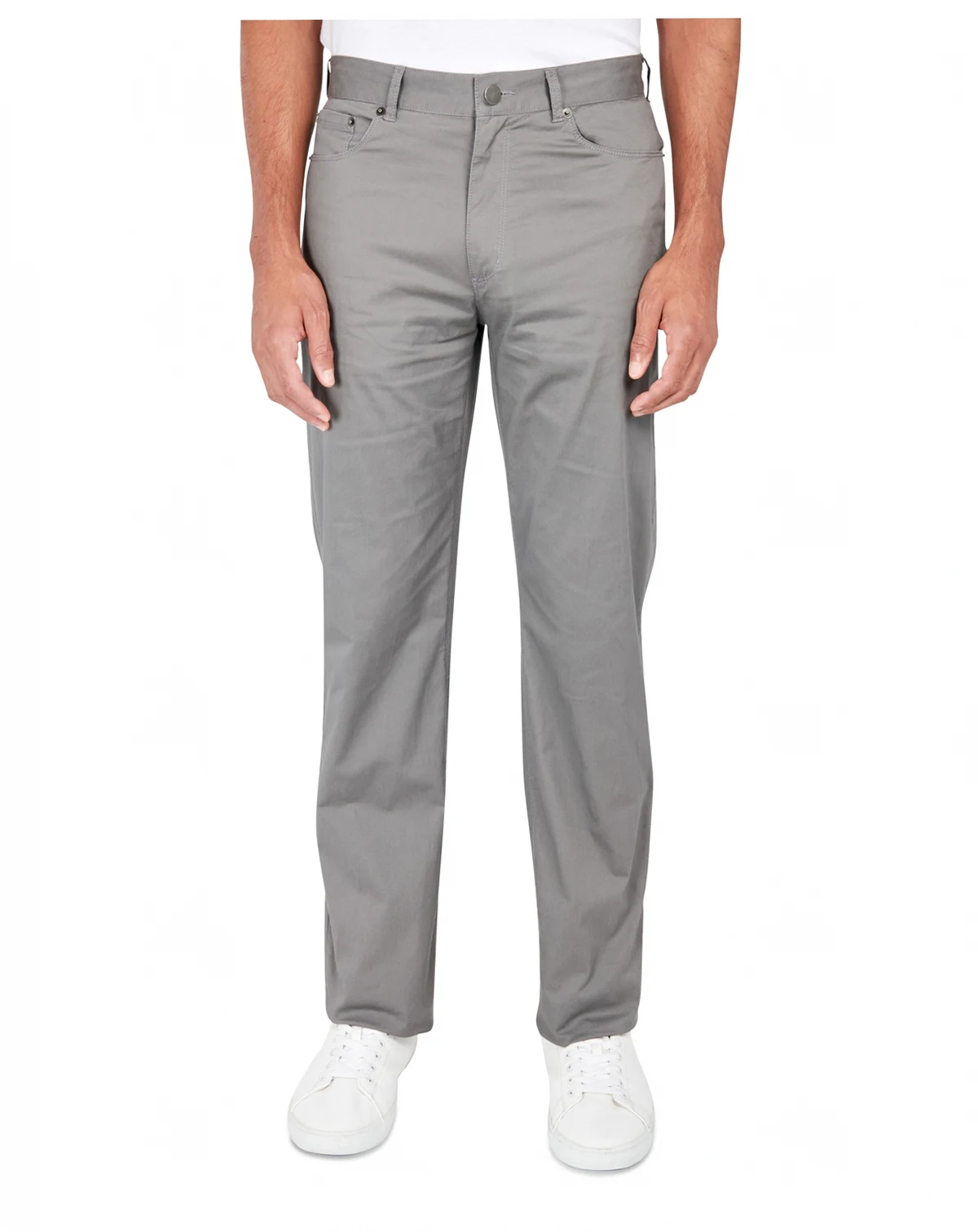 Men's Regular-Fit Stretch Five-Pocket Pants