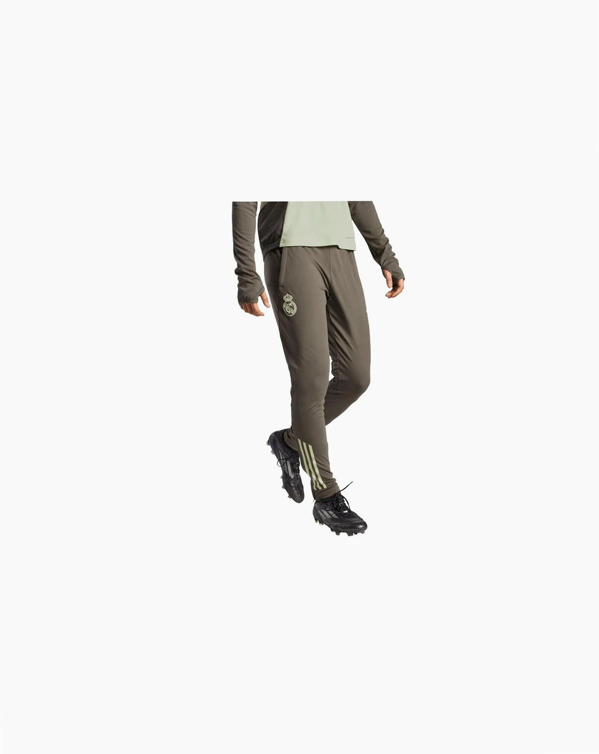 Men's Gray Real Madrid 2025/26 AEROREADY Training Pants
