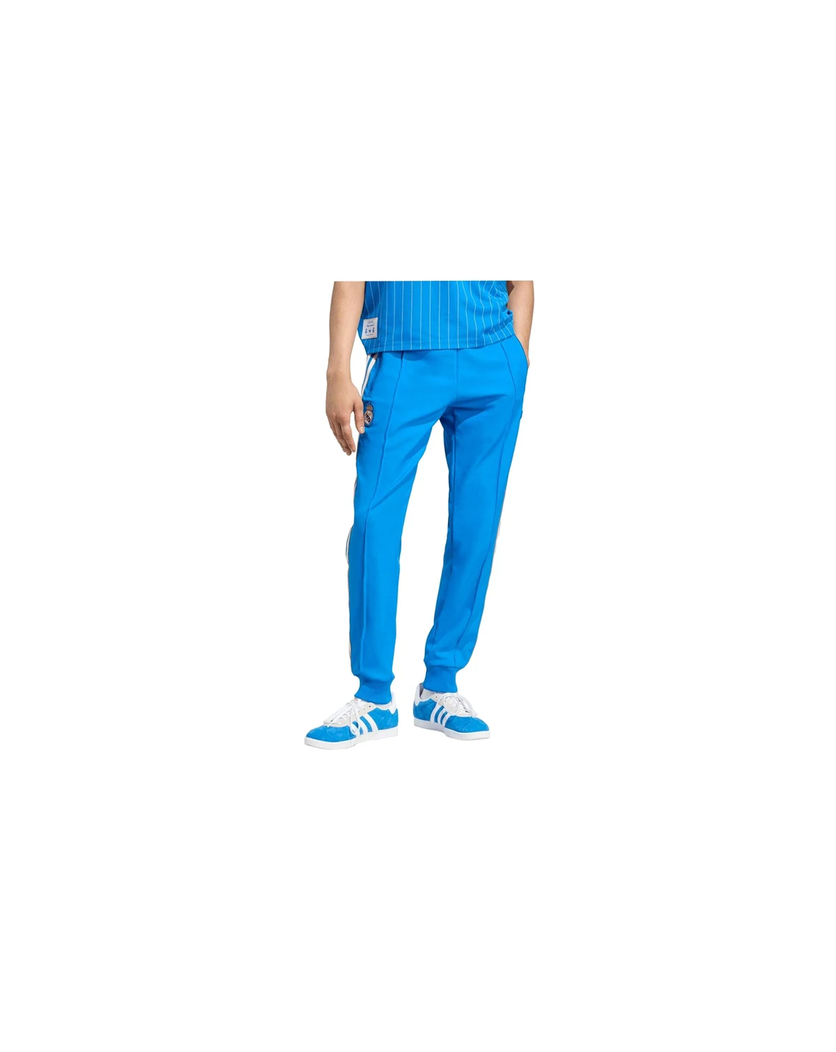 Men's Blue Real Madrid Lifestyler Track Pants