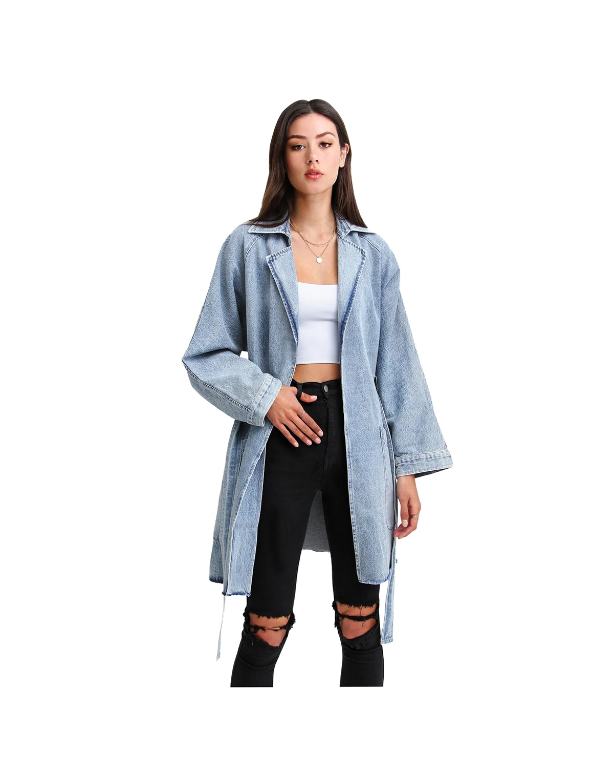 Women's Relaxed Boyfriend Denim Jacket