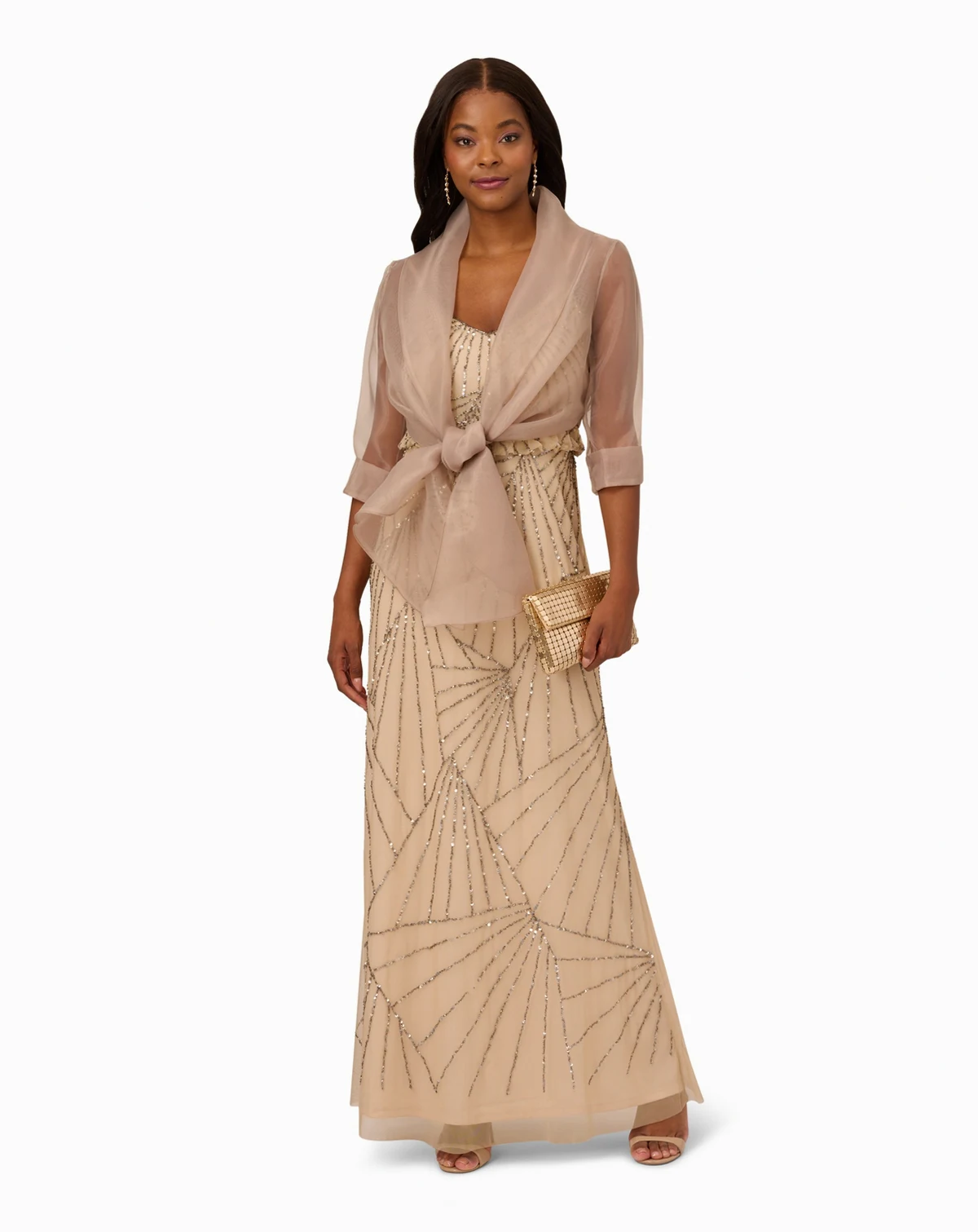 Women's Organza Wrap Jacket