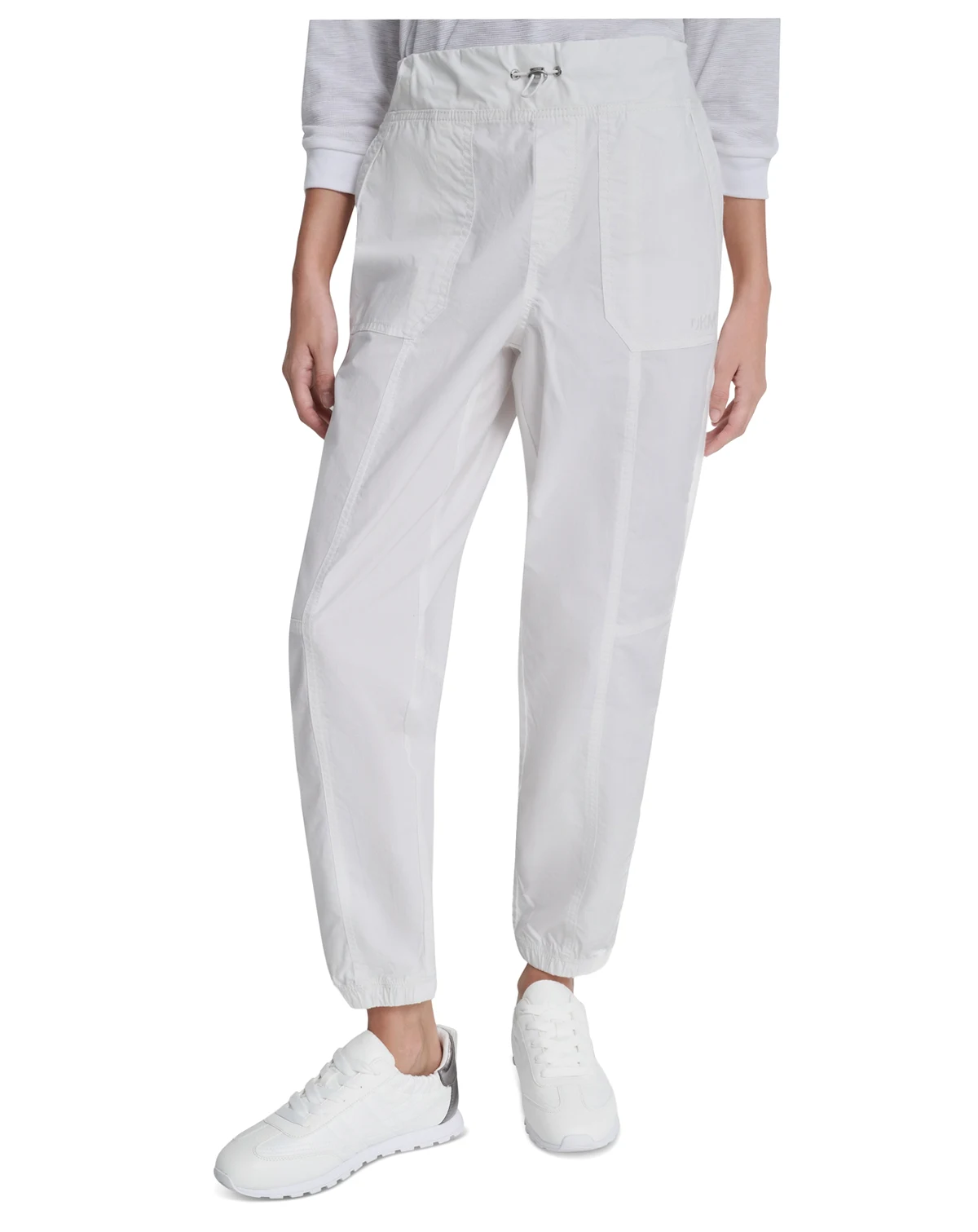 Women's High-Rise Bungee Waist Seamed Joggers