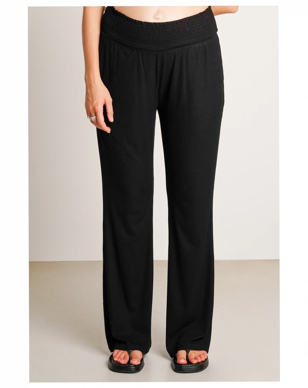 Maternity Super Soft Rib Pants