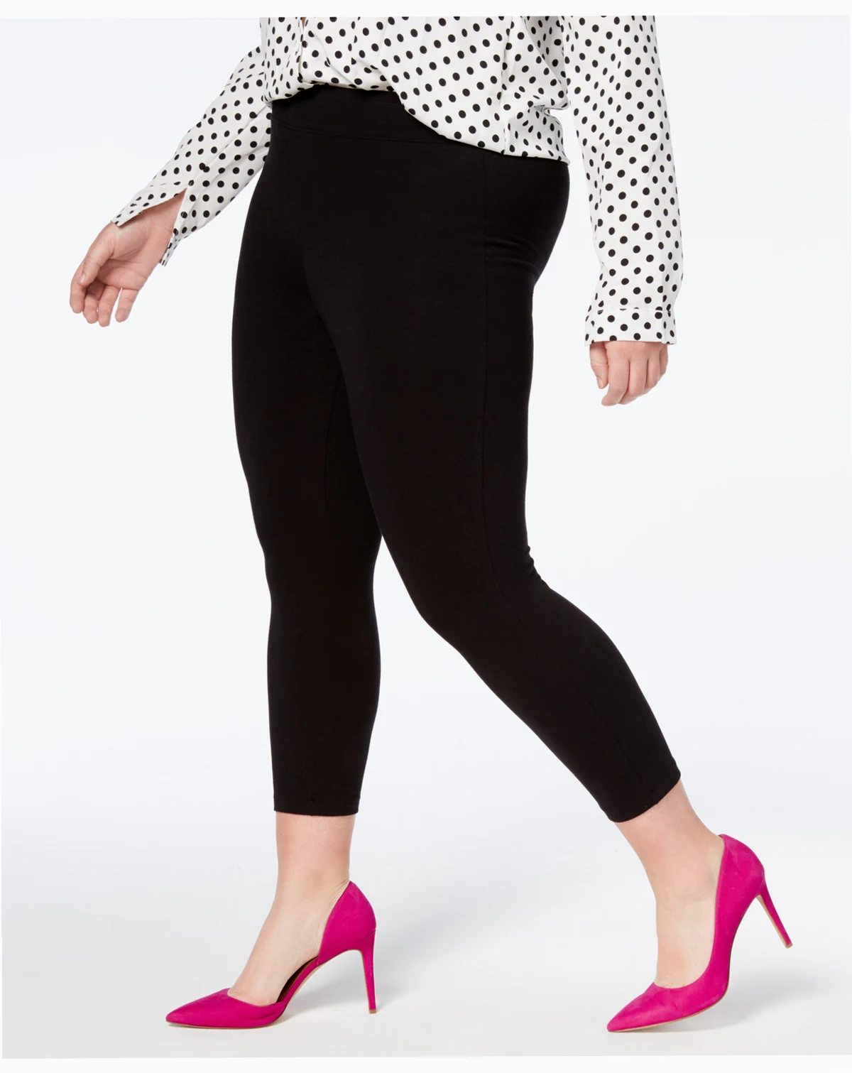 Women's  Plus Capri Leggings