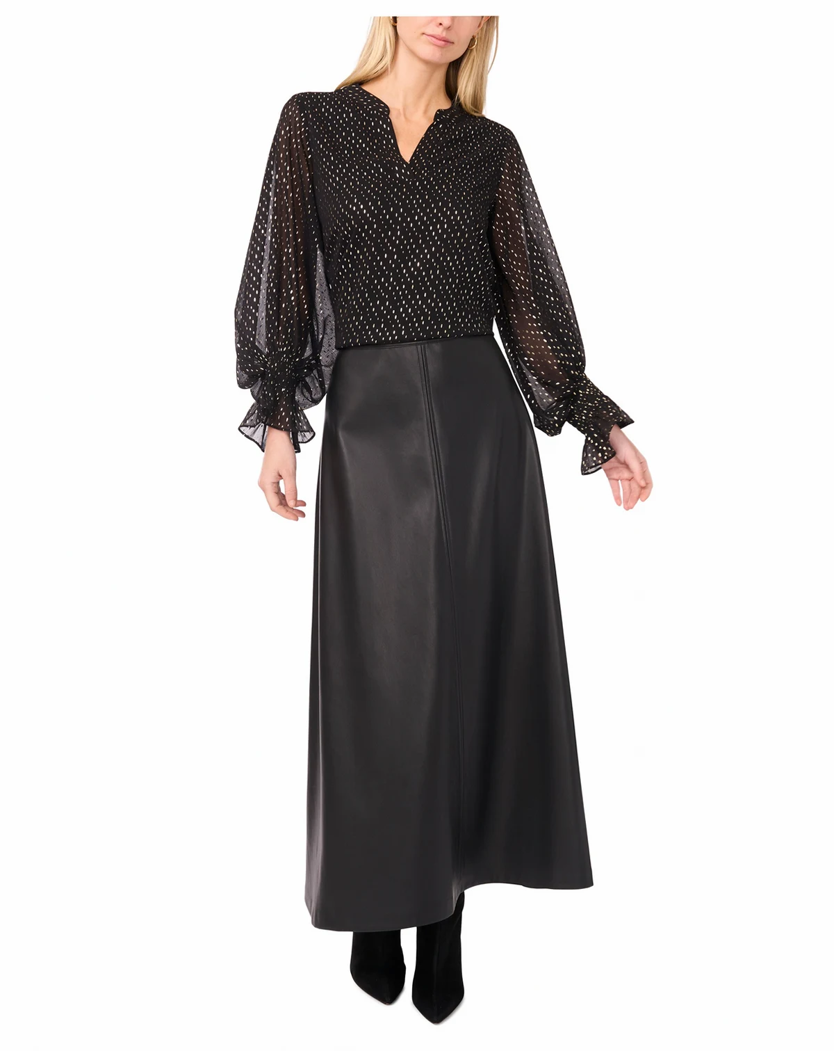 Women's Balloon Sleeve Top