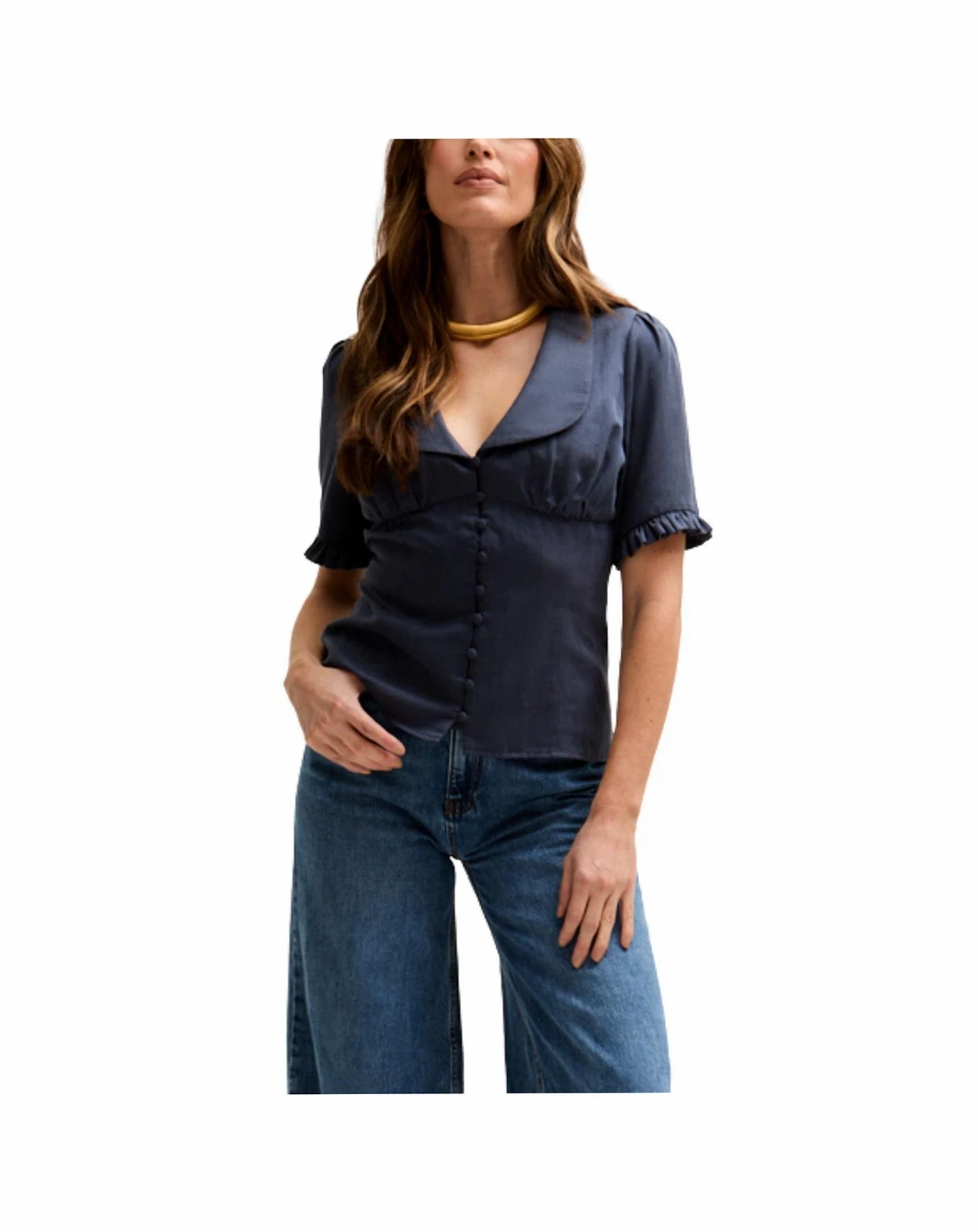 Women's Rachel Vintage Inspired Short Sleeve Shirt