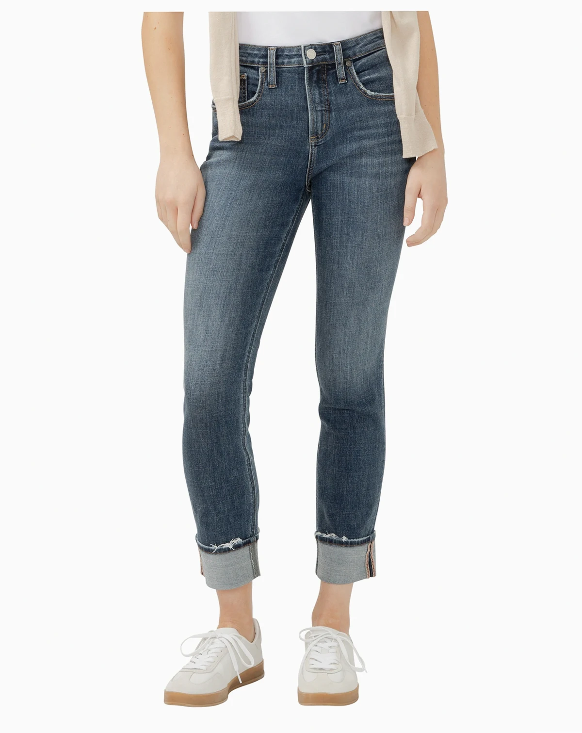 Women's Beau High Rise Slim Leg Luxe Stretch Jeans