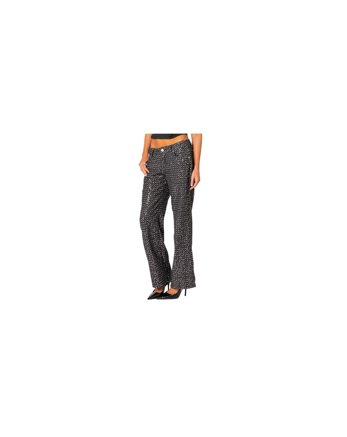 Women's Nyah sequin loose fit jeans