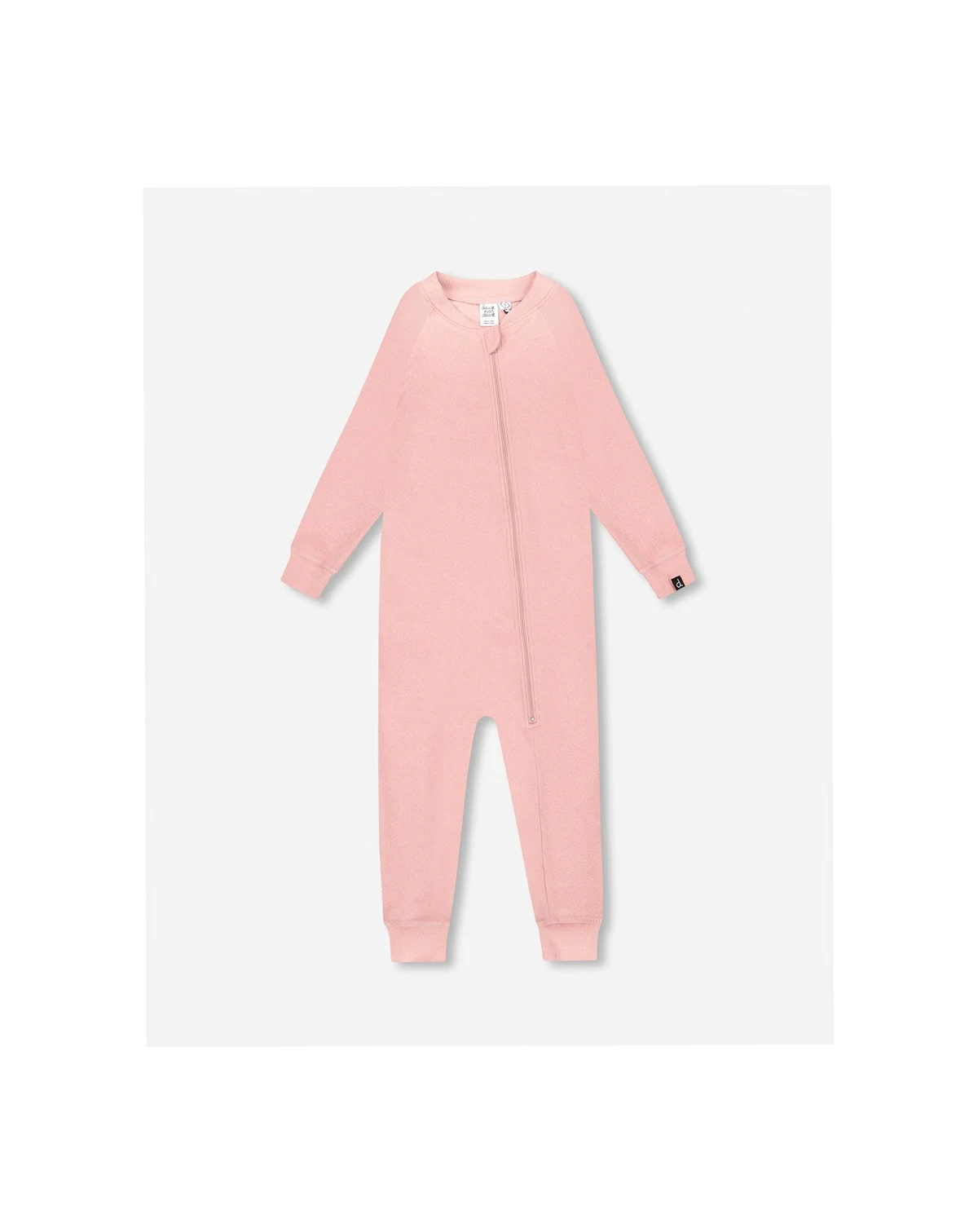 Girl One-Piece Thermal Underwear Dusty Pink - Toddler|Child