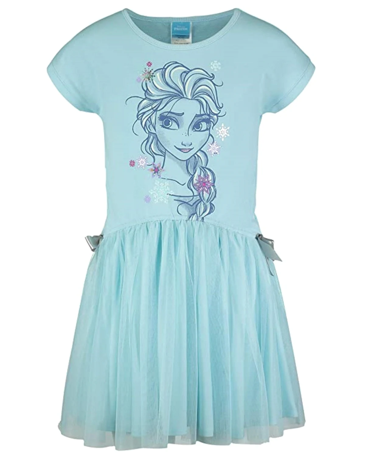 Disney Elsa Girls French Terry Dress Toddler| Child