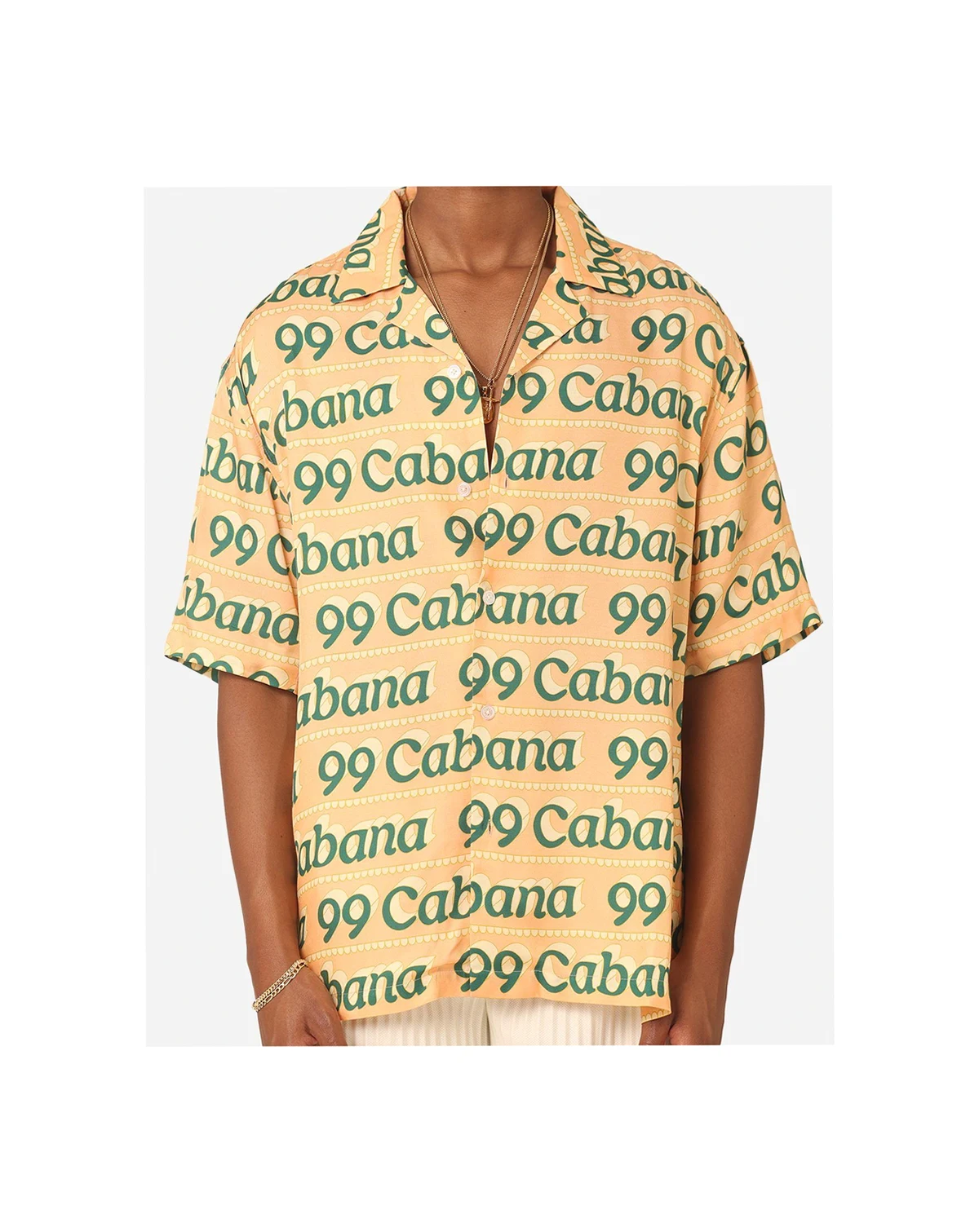 99 Cabana Logo Ss Button Up Shirts