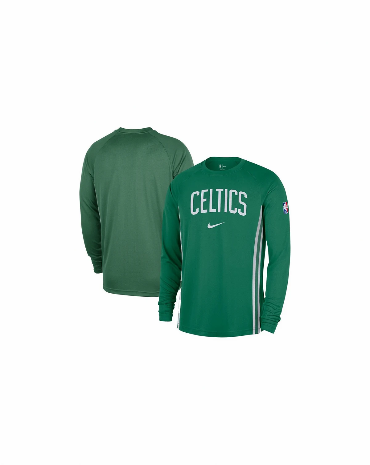 Men's Kelly Green Boston Celtics 2025/26 Authentic Pre-Game Legend Dri-FIT Long Sleeve Shooting Shirt