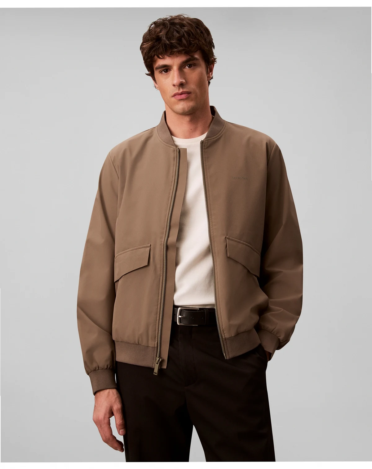 Men's Soft Tech Classic-Fit Bomber Jacket