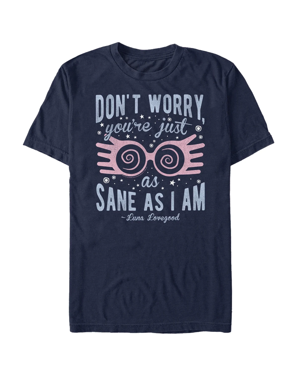 Men's Deathly Hallows 2 Just As Sane As Luna Short Sleeve T-shirt