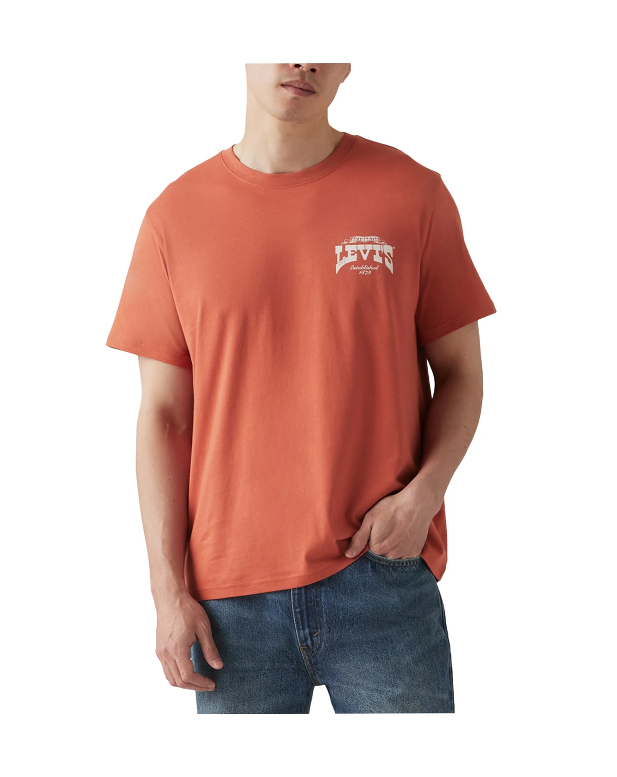 Men's Relaxed-Fit Short-Sleeve Graphic Crewneck T-Shirt