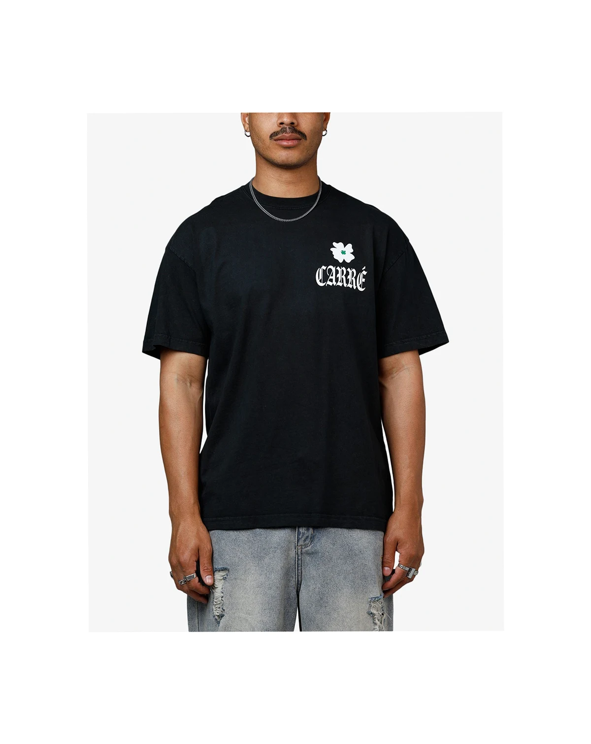 Men's Eternal Garden Heavyweight T-Shirt, Black - Medium