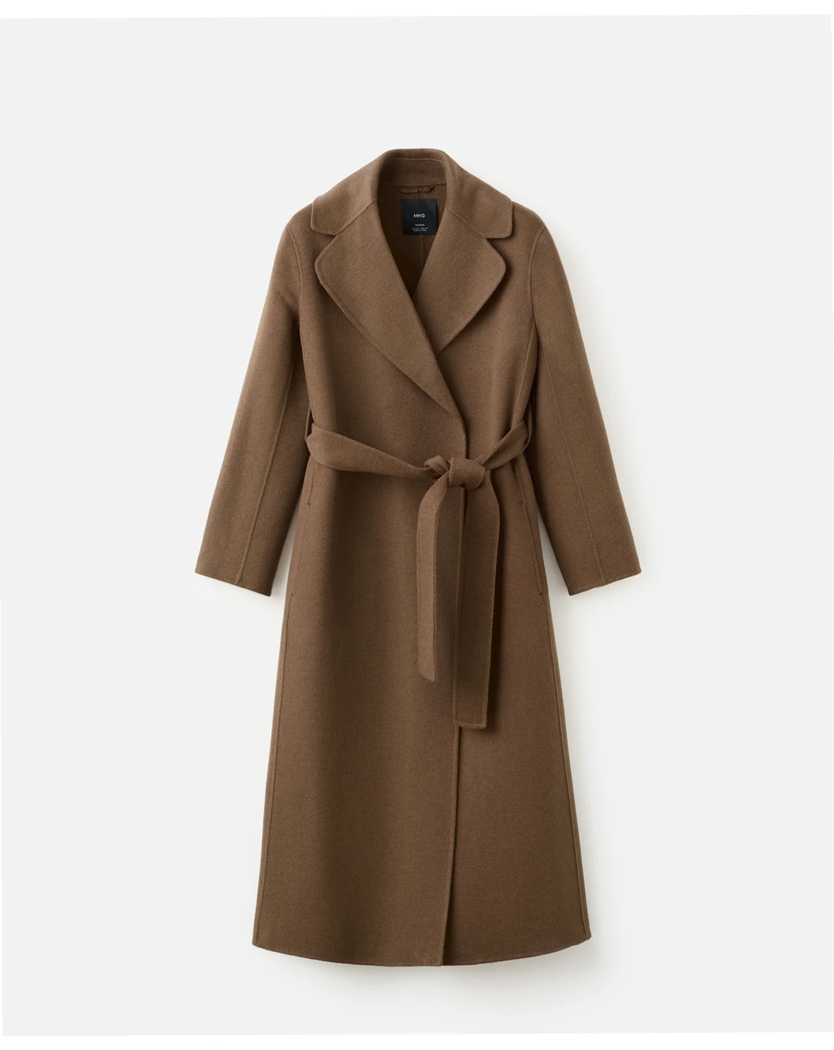Women's Belted Handmade Wool Coat