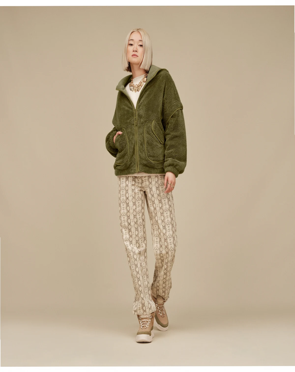 Women's Mariella Fluff Zip Hoodie