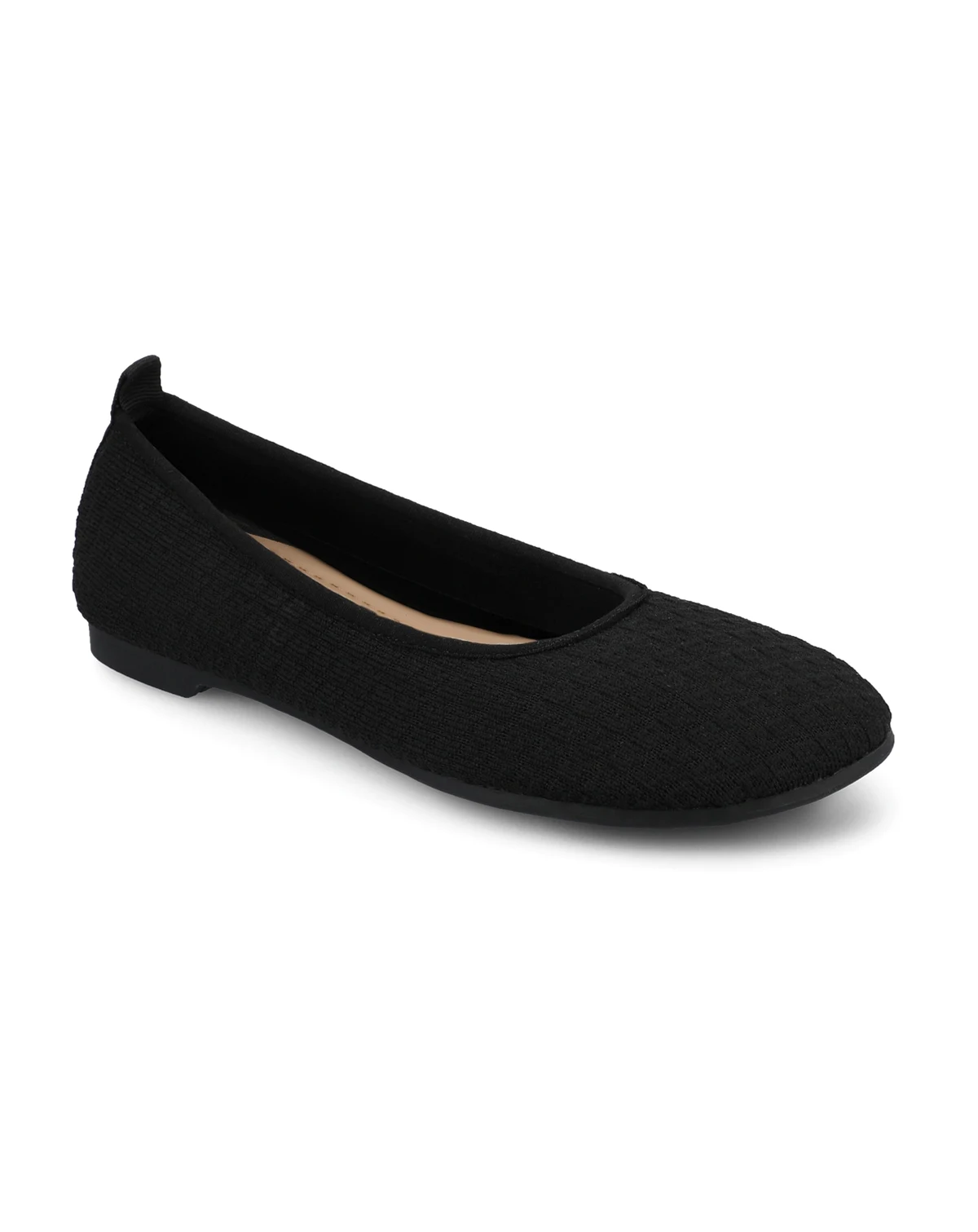 Women's Aria Knitted Round Toe Knit Flats