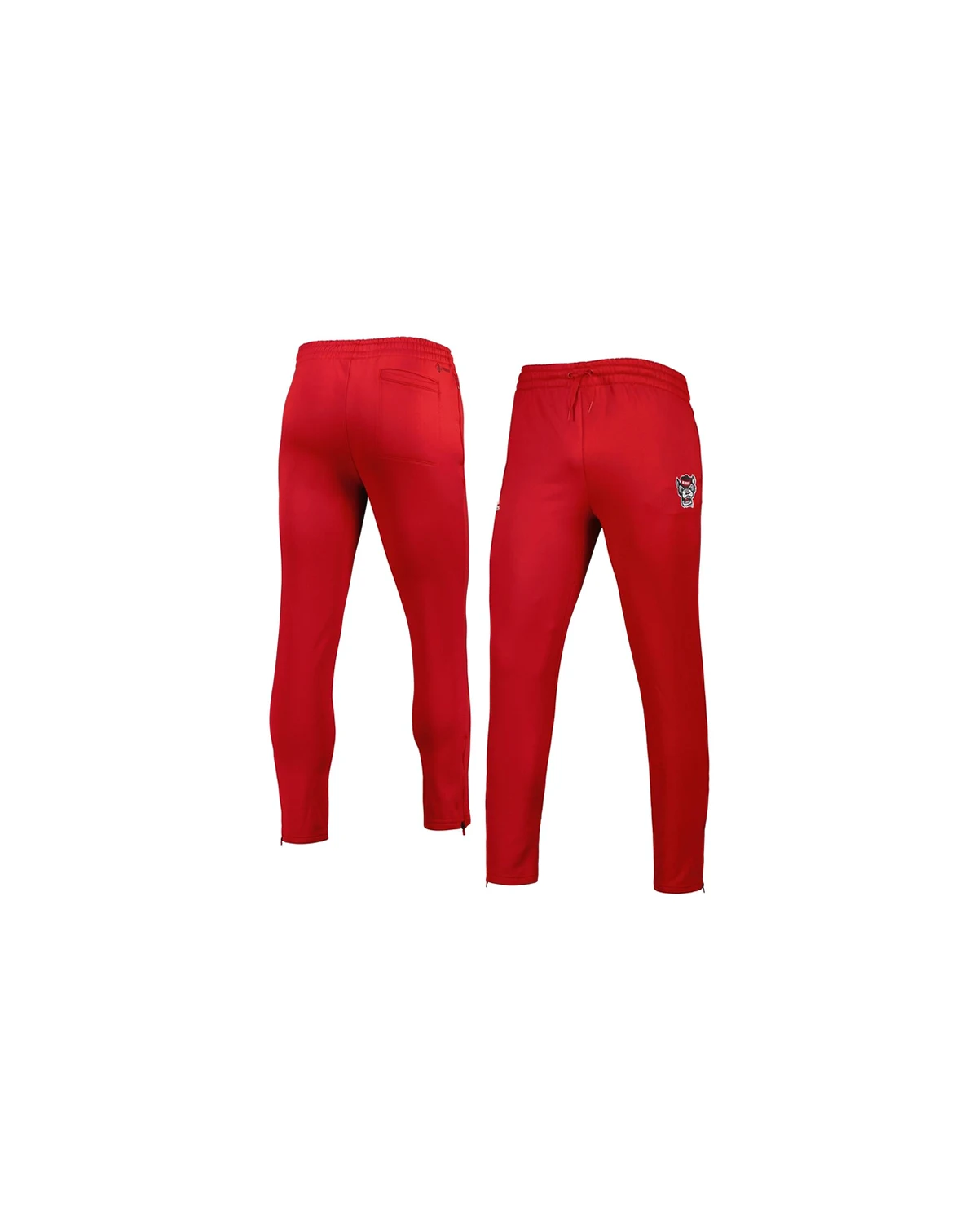Men's Red NC State Wolfpack AEROREADY Tapered Pants