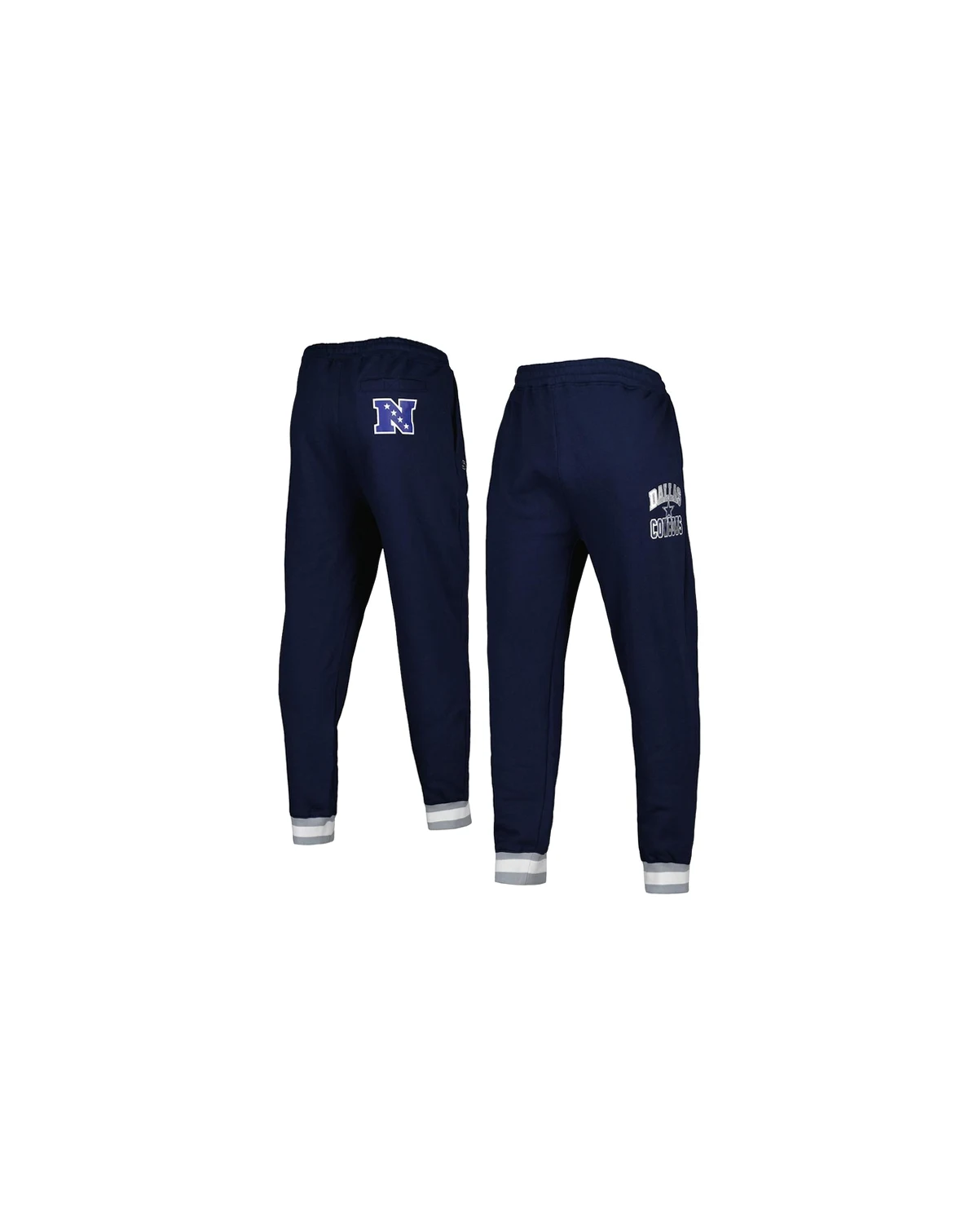 Men's Navy Dallas Cowboys Blitz Fleece Jogger Pants