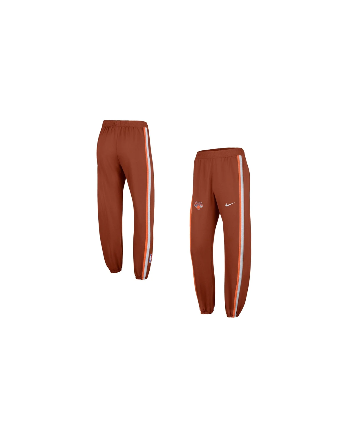 Men's Orange New York Knicks 2025/26 Authentic On-Court Zone Pants
