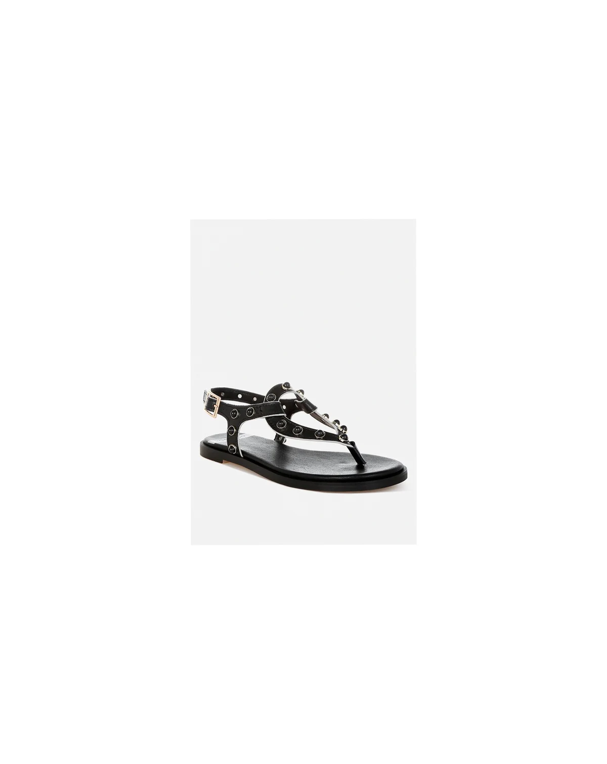Womens Avens Pearl Rivet Studded Flats