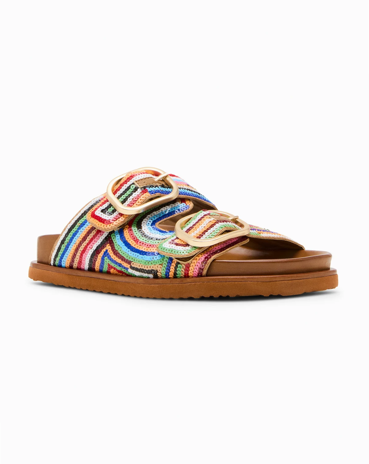 Women's Tourist Double-Band Footbed Sandals