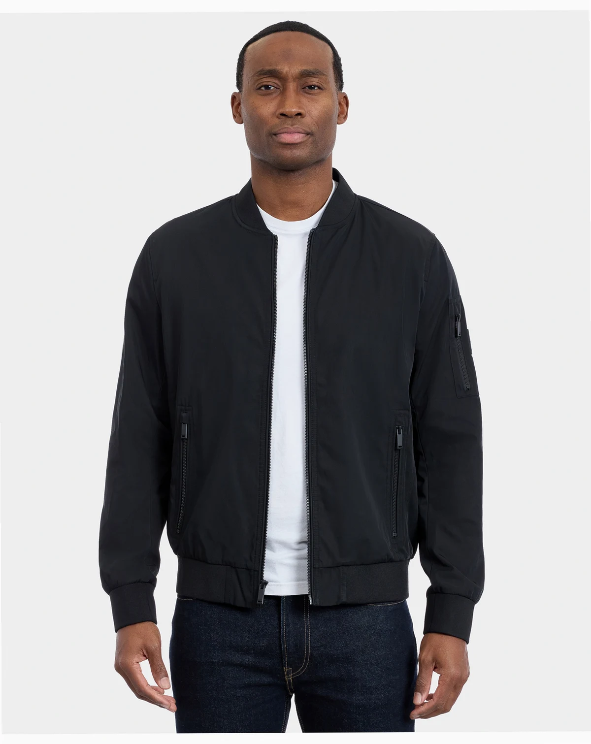 Men's Modern Flight Bomber Jacket