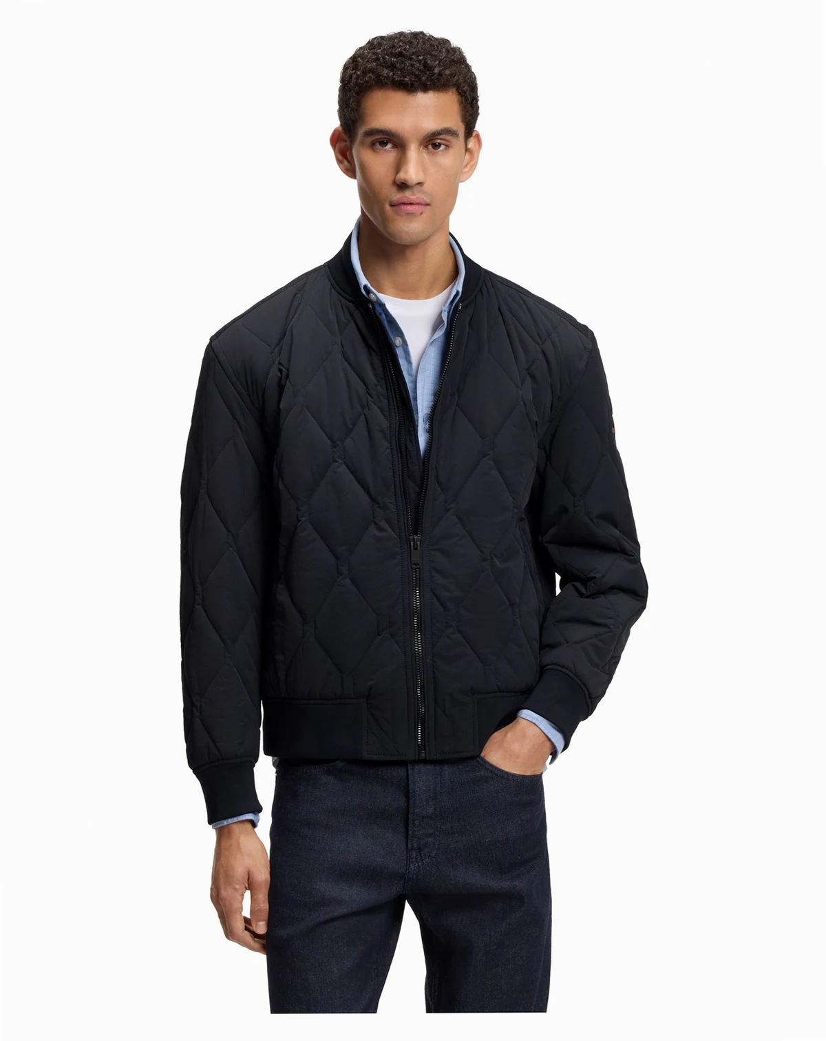 Men's Onion Quilting Water-Repellent Jacket