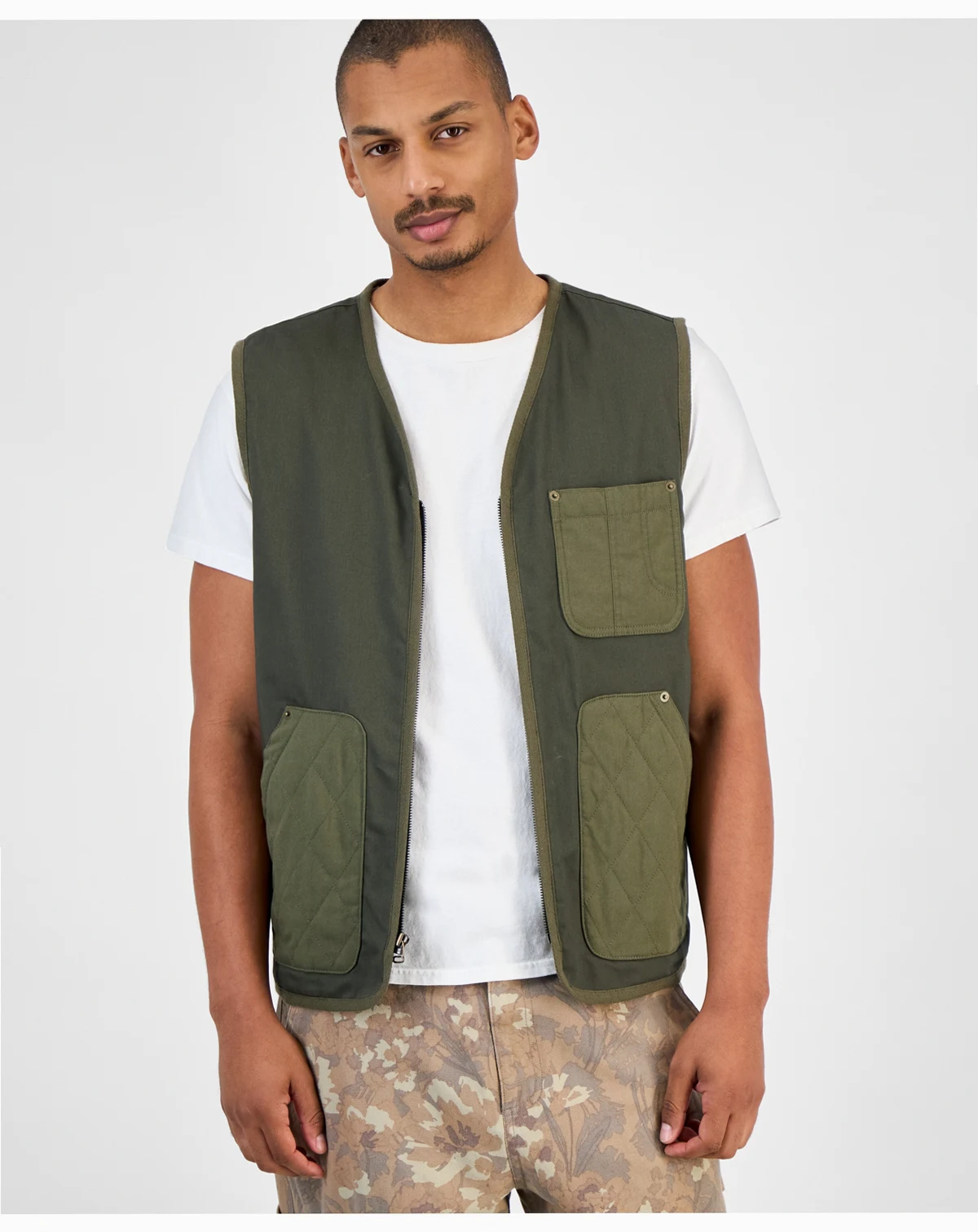Men's Utility Vest, Macy's Exclusive