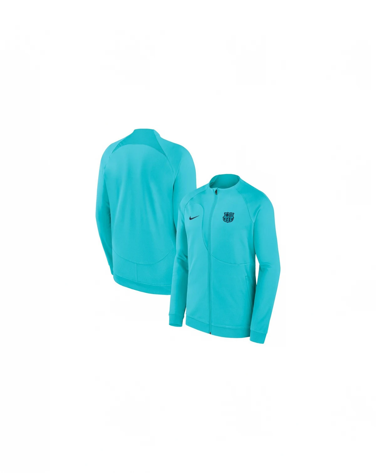 Men's Turquoise Barcelona 2023 Academy Pro Anthem Full-Zip Jacket