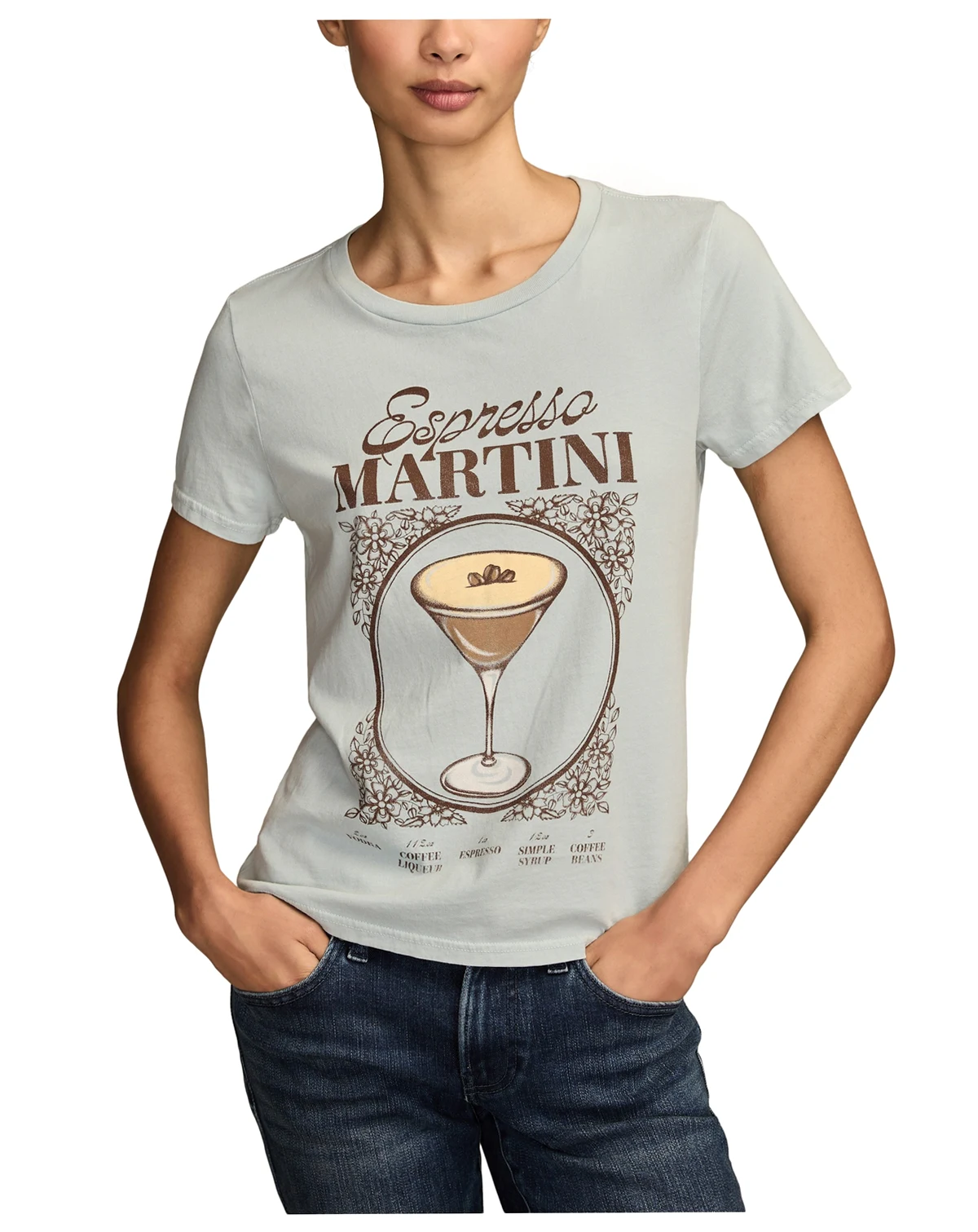 Women's Espresso Martini Classic Crew Neck T-Shirt