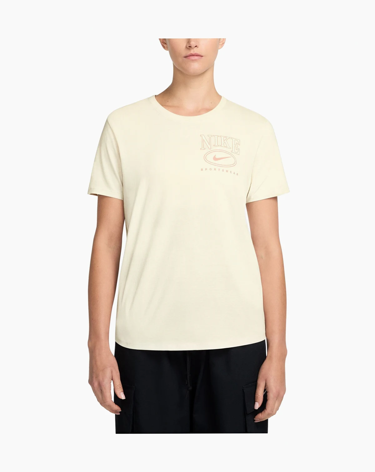 Sportswear Women's Cotton Short-Sleeve Graphic T-Shirt