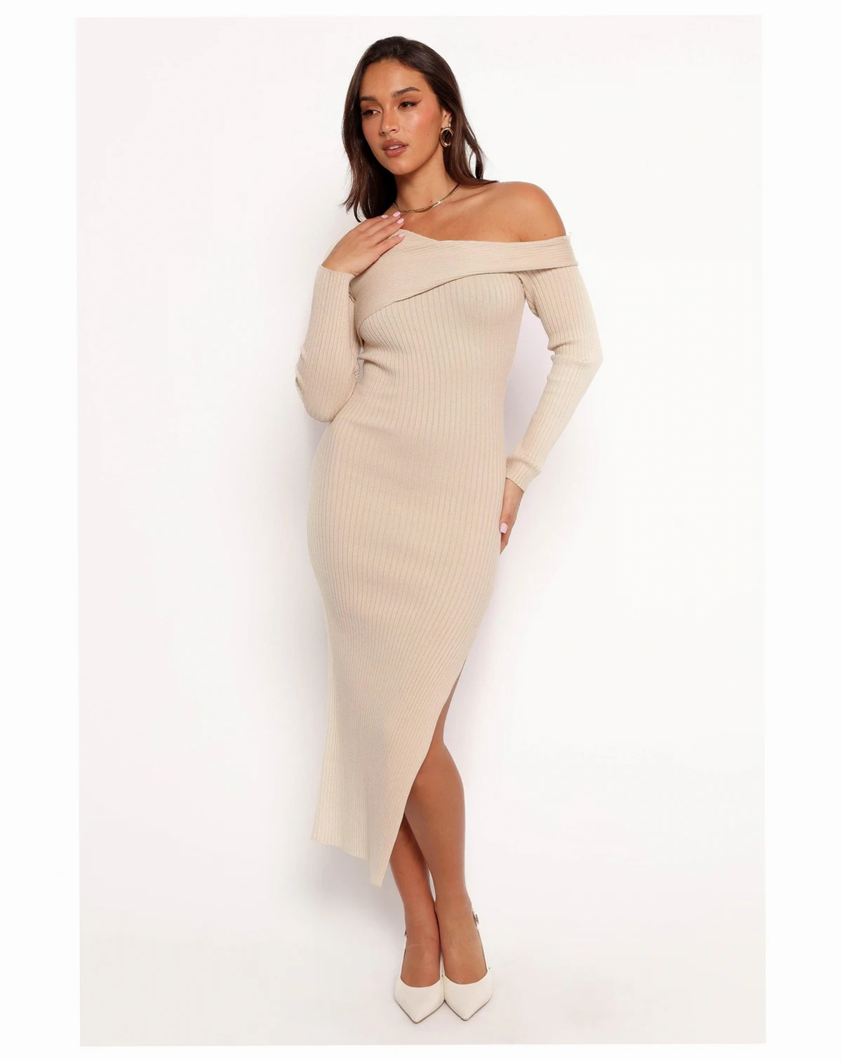 Women's Cammie Long Sleeve Midi Dress