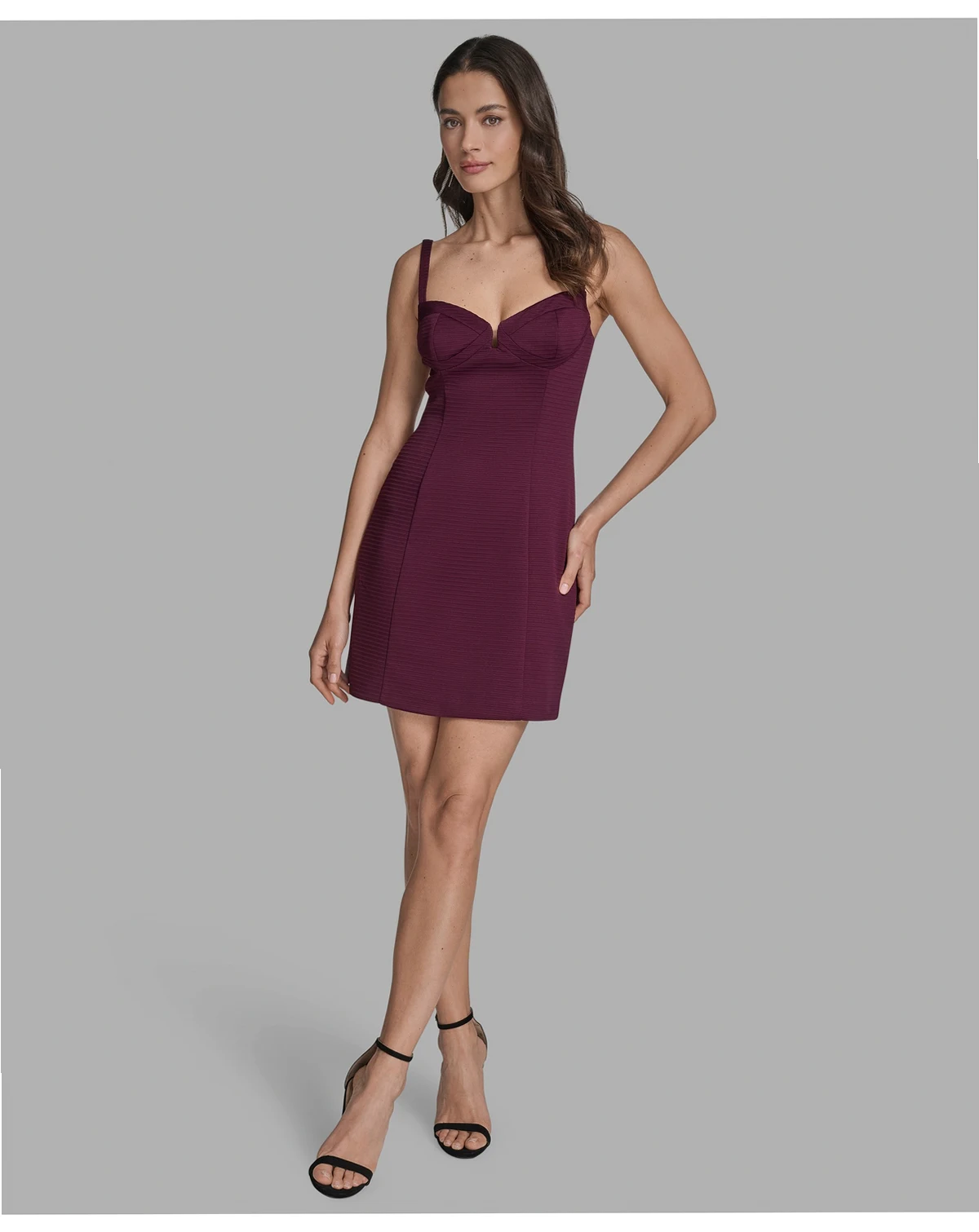 Women's Sleeveless Sweetheart A-Line Dress