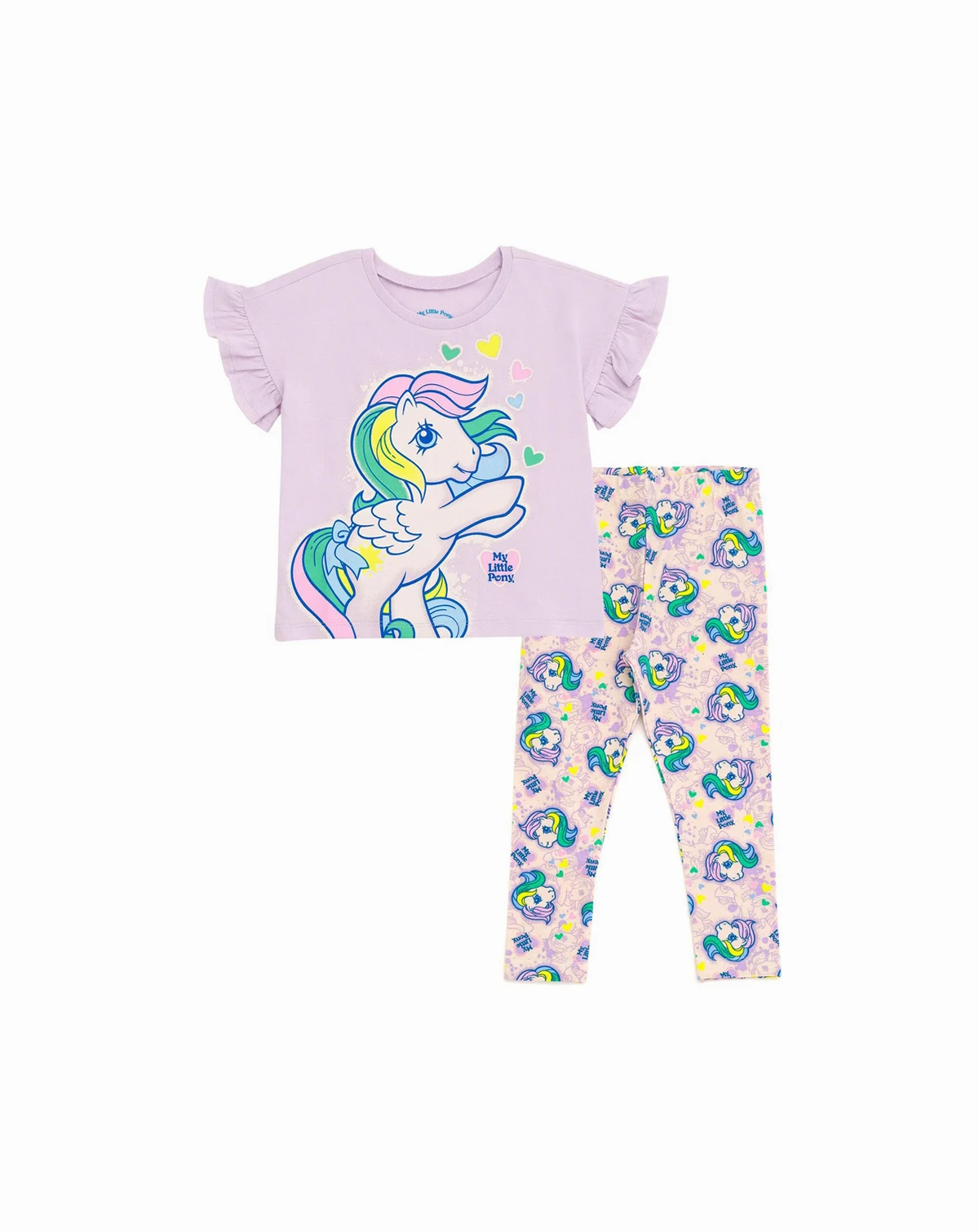Toddler Girls My Pony T-Shirt and Leggings Outfit Set